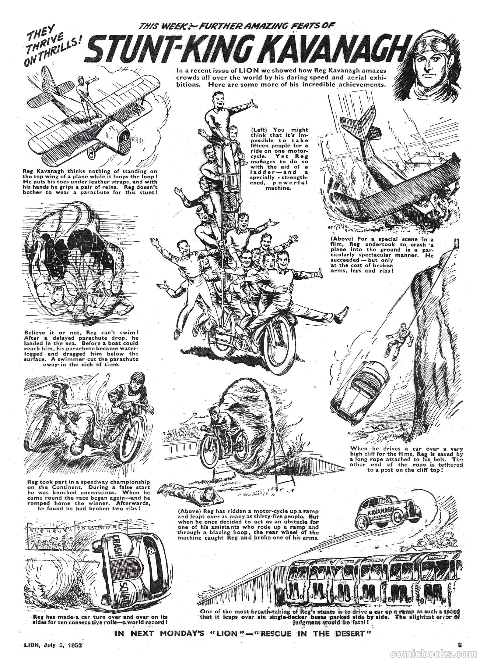 Lion #20 (1952) — page 9 of 20