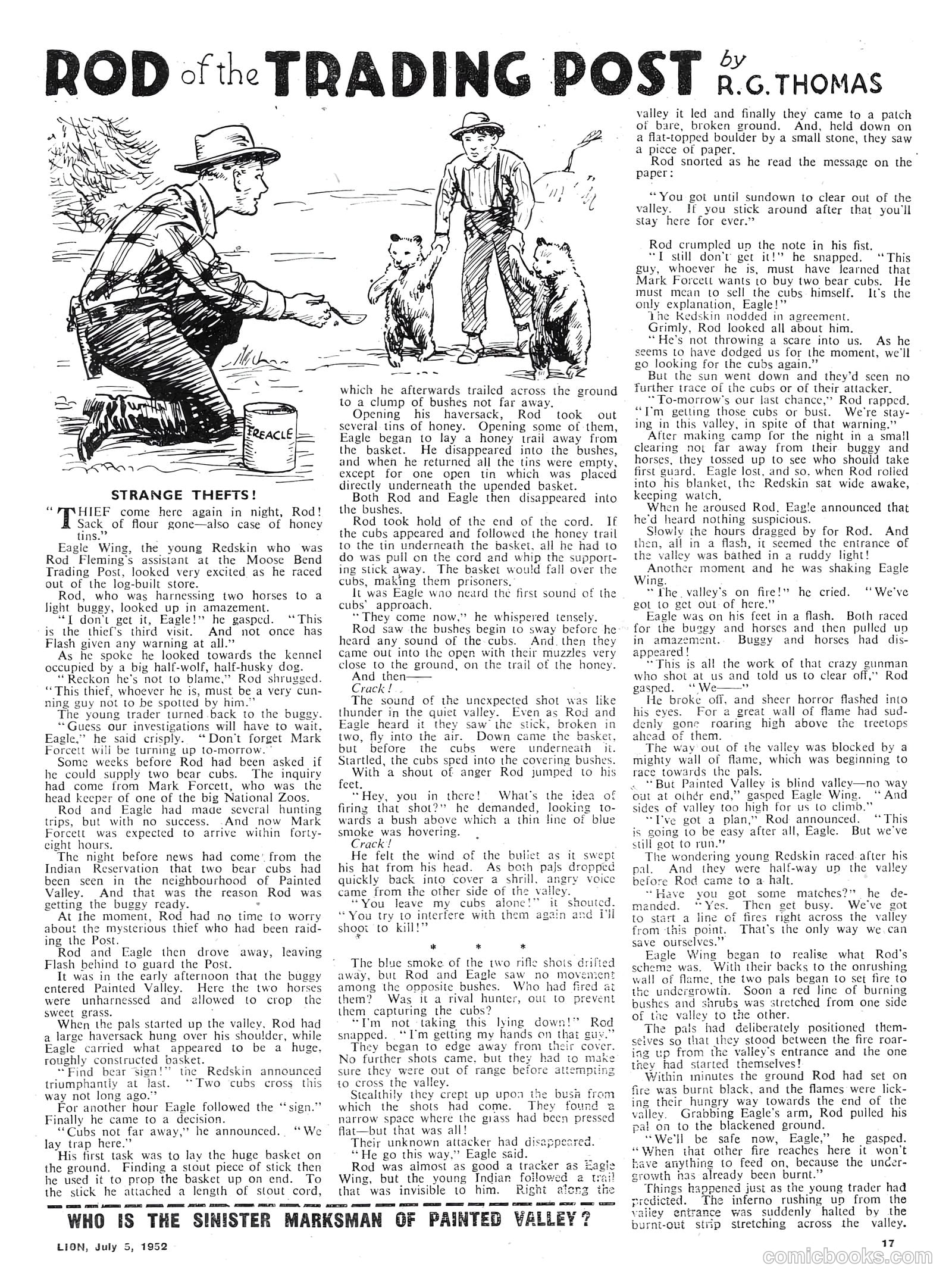 Lion #20 (1952) — page 17 of 20