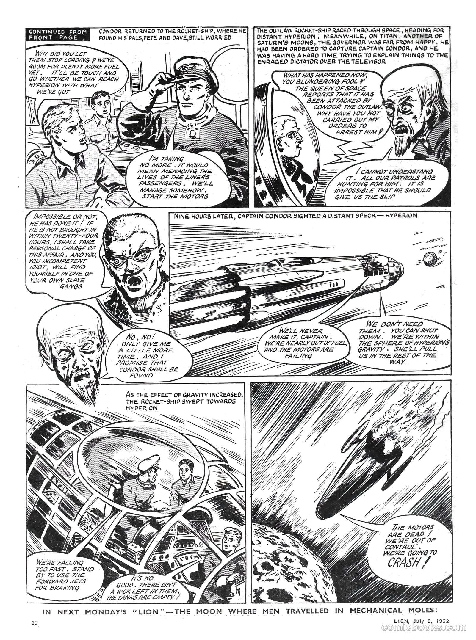 Lion #20 (1952) — page 20 of 20