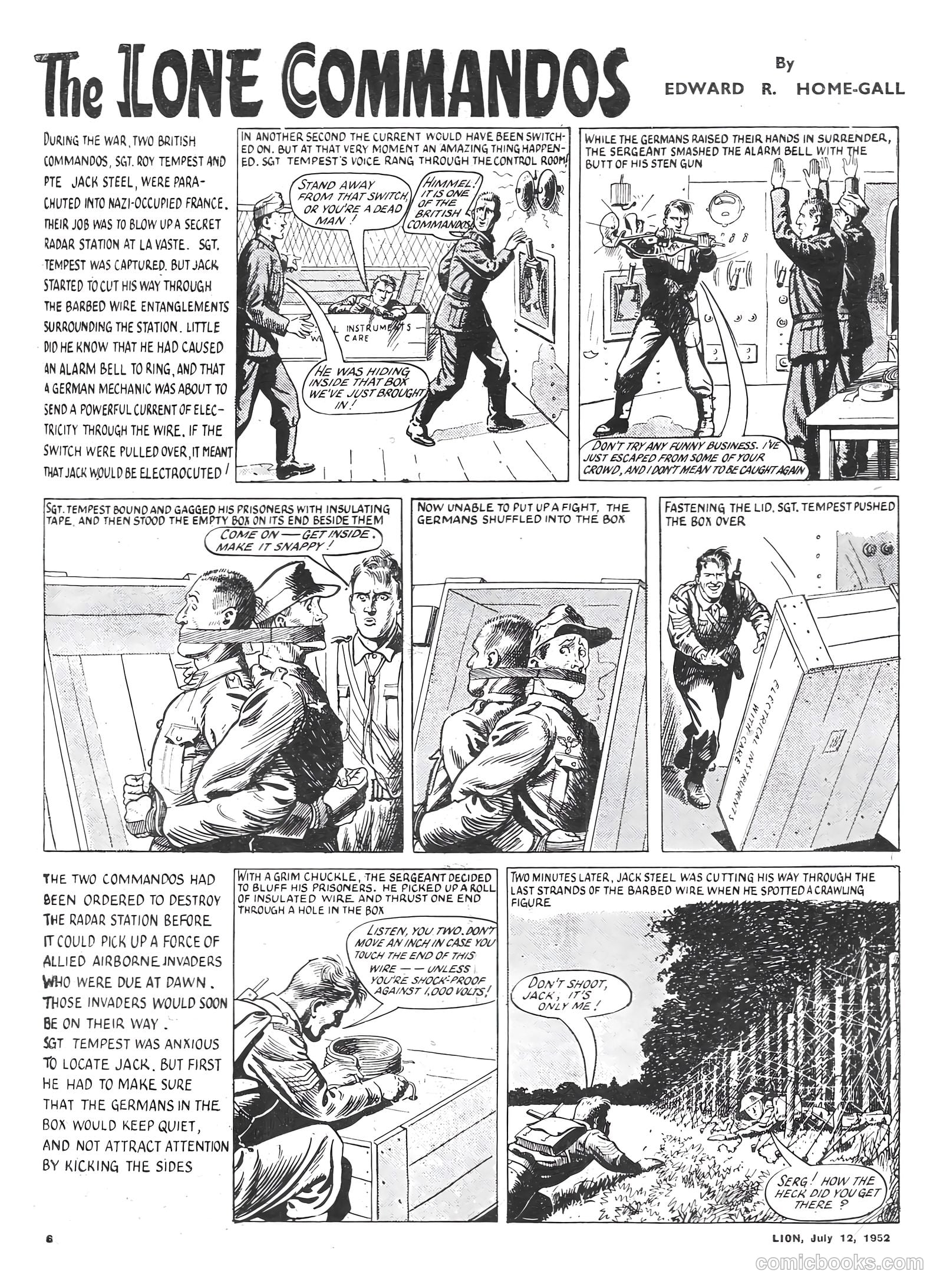 Lion #21 (1952) — page 6 of 20