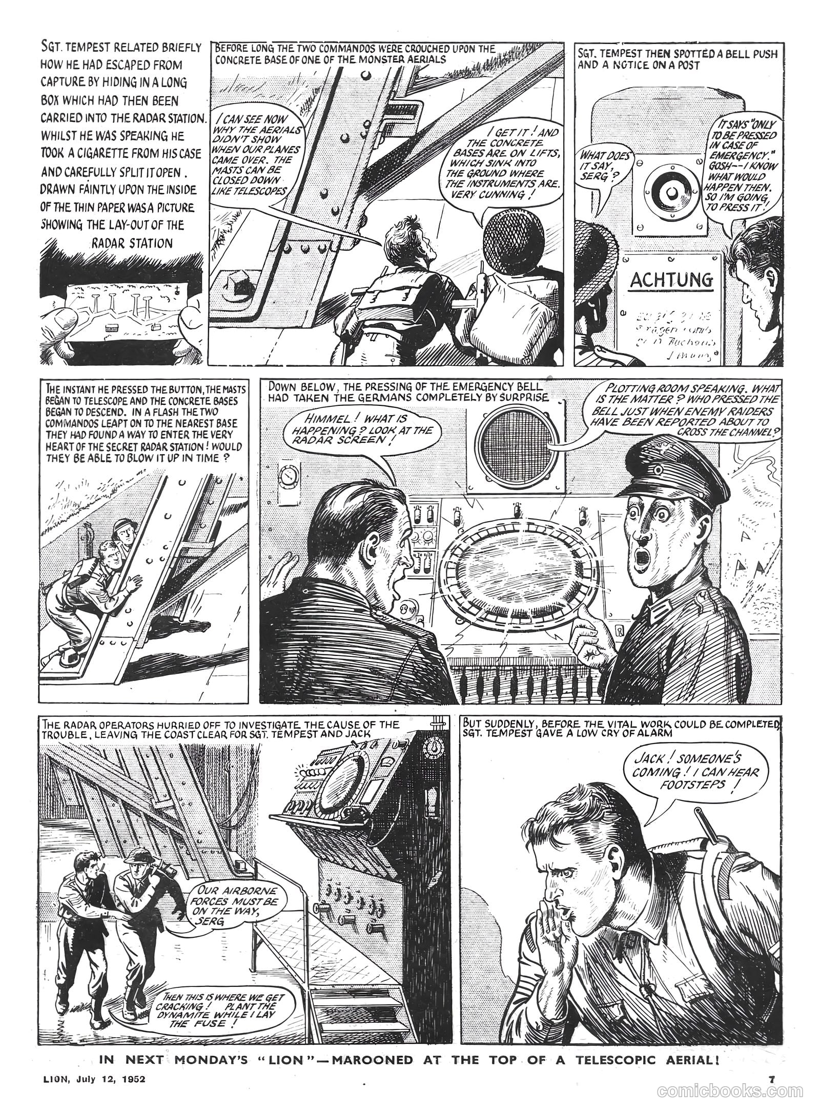 Lion #21 (1952) — page 7 of 20