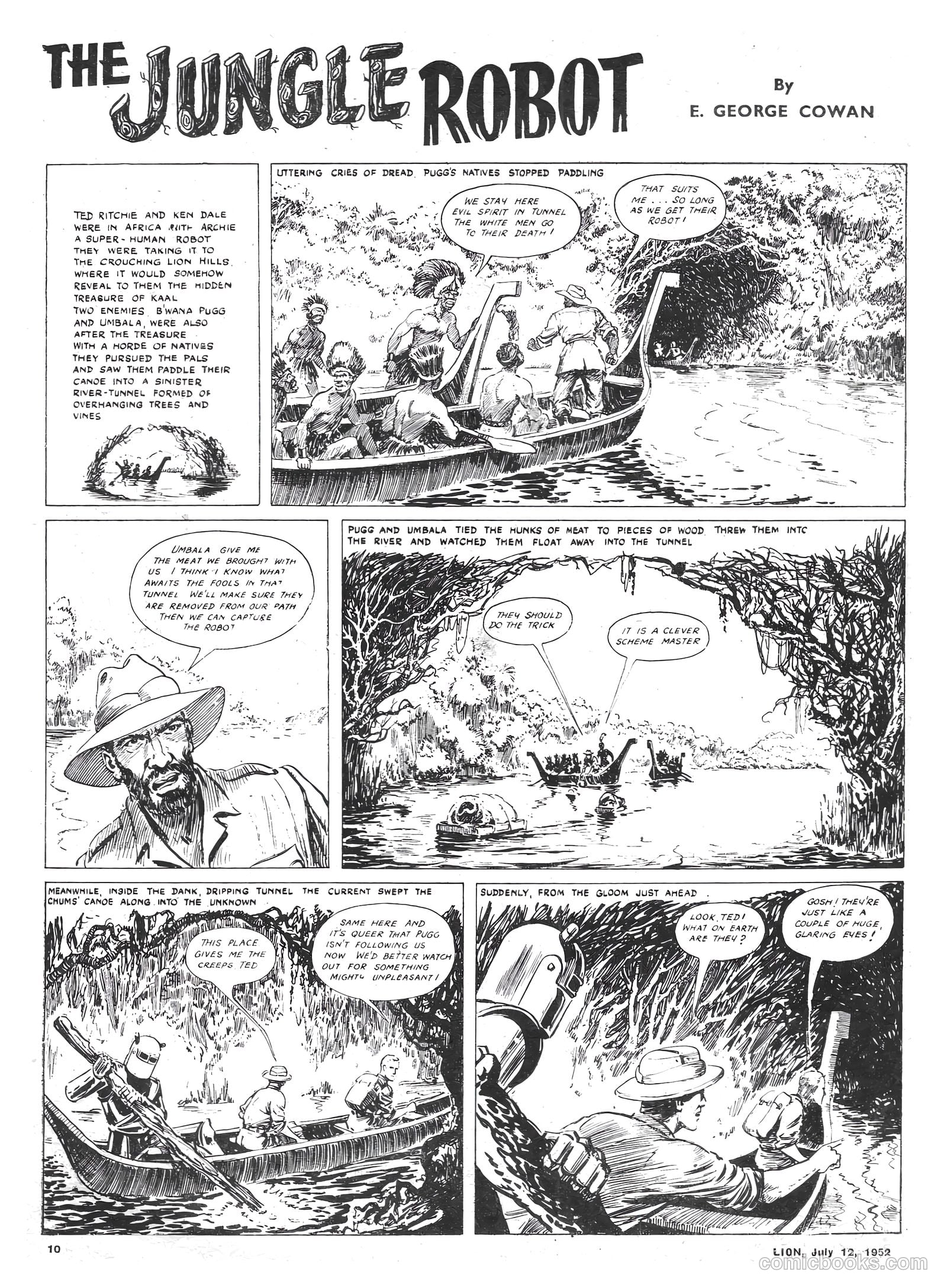 Lion #21 (1952) — page 10 of 20
