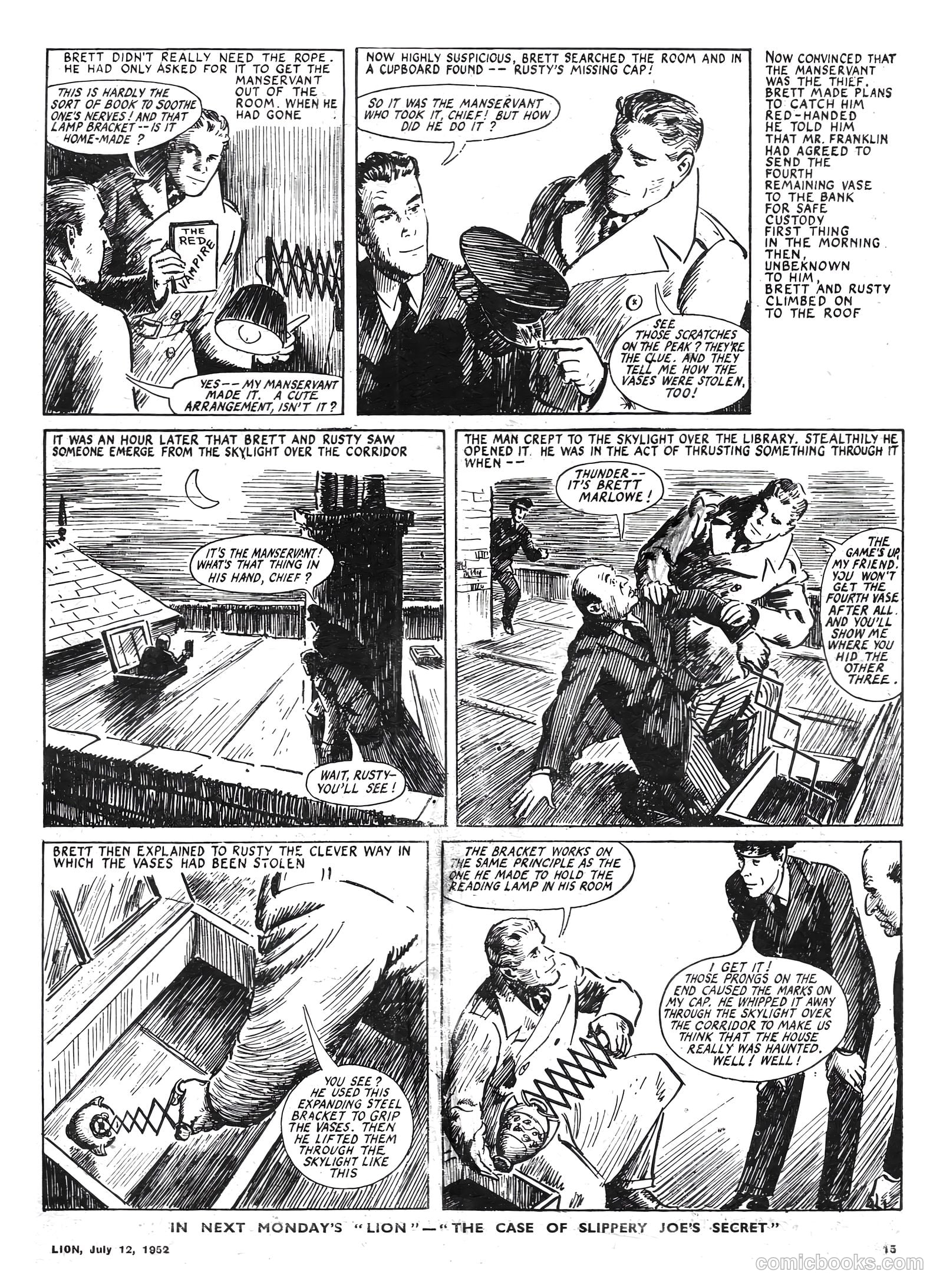 Lion #21 (1952) — page 15 of 20