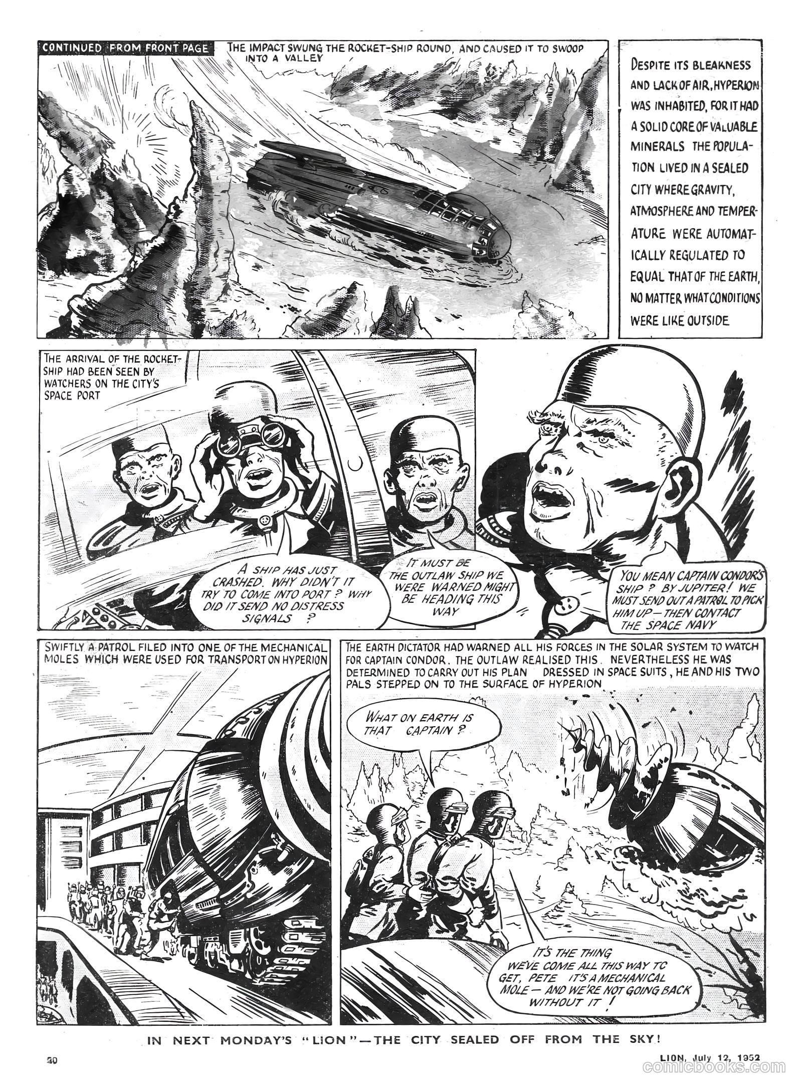 Lion #21 (1952) — page 20 of 20