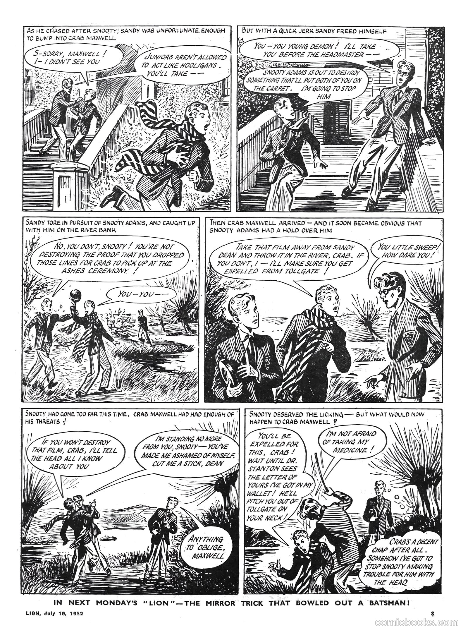 Lion #22 (1952) — page 3 of 20