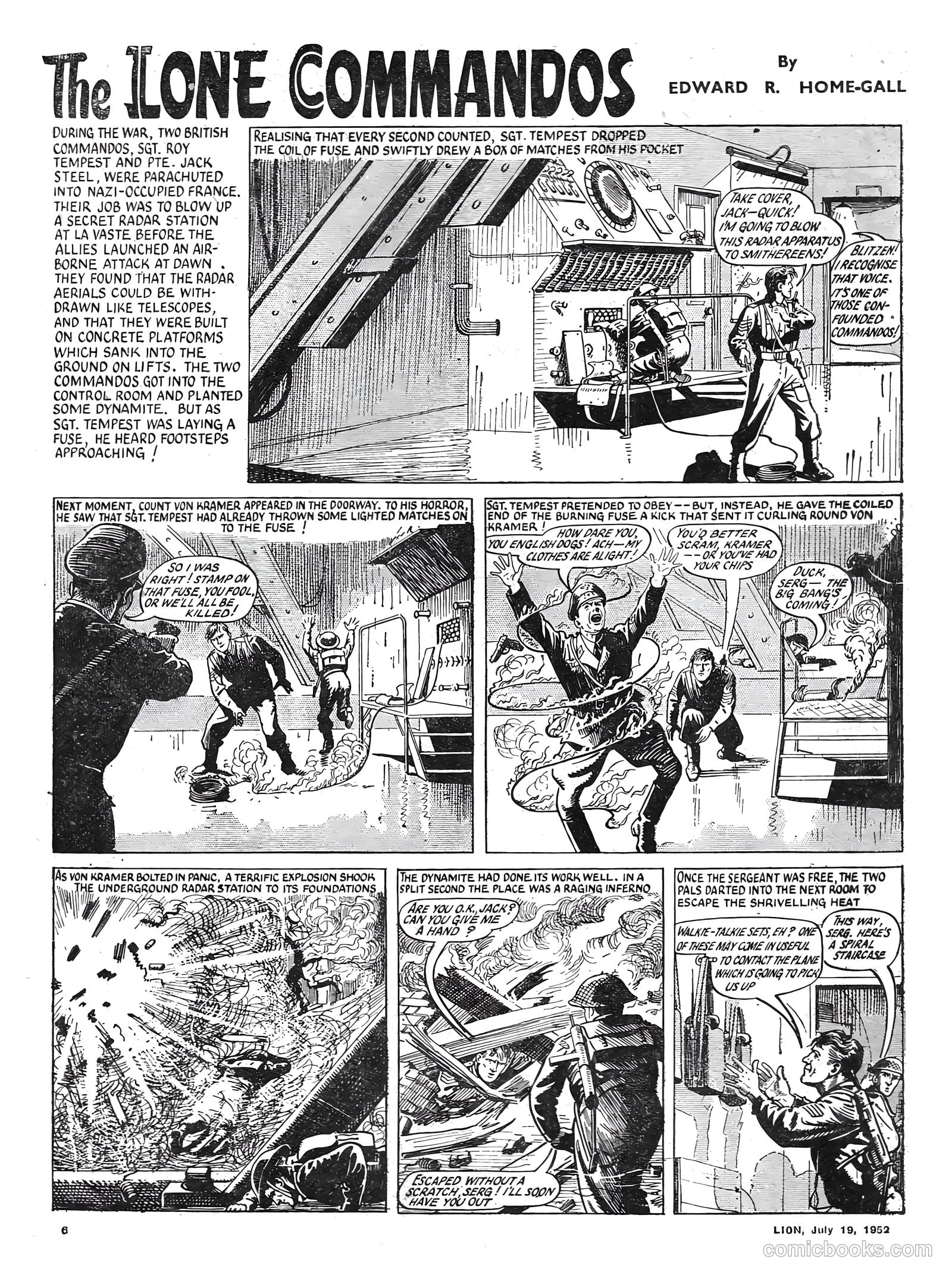 Lion #22 (1952) — page 6 of 20