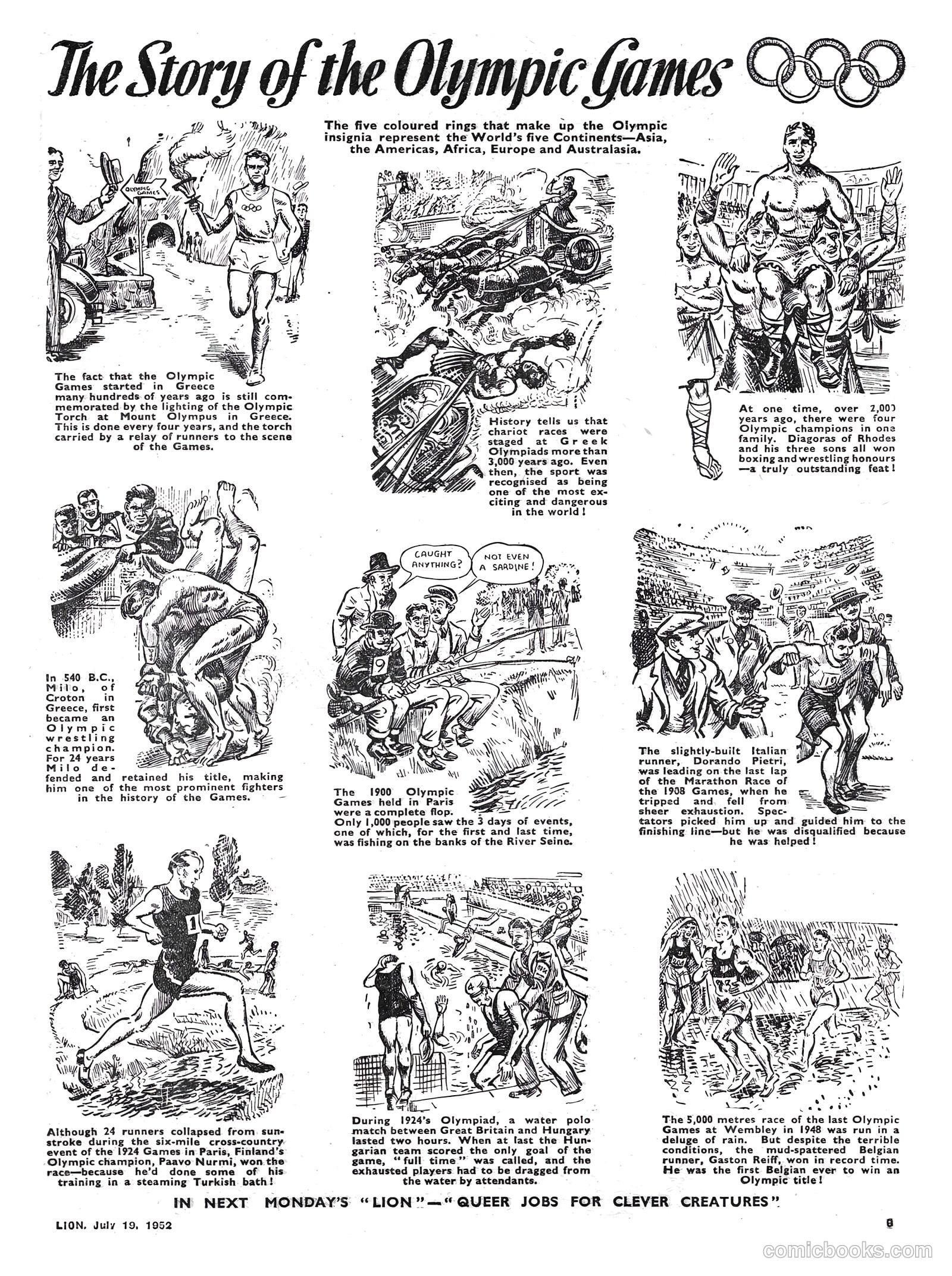 Lion #22 (1952) — page 9 of 20