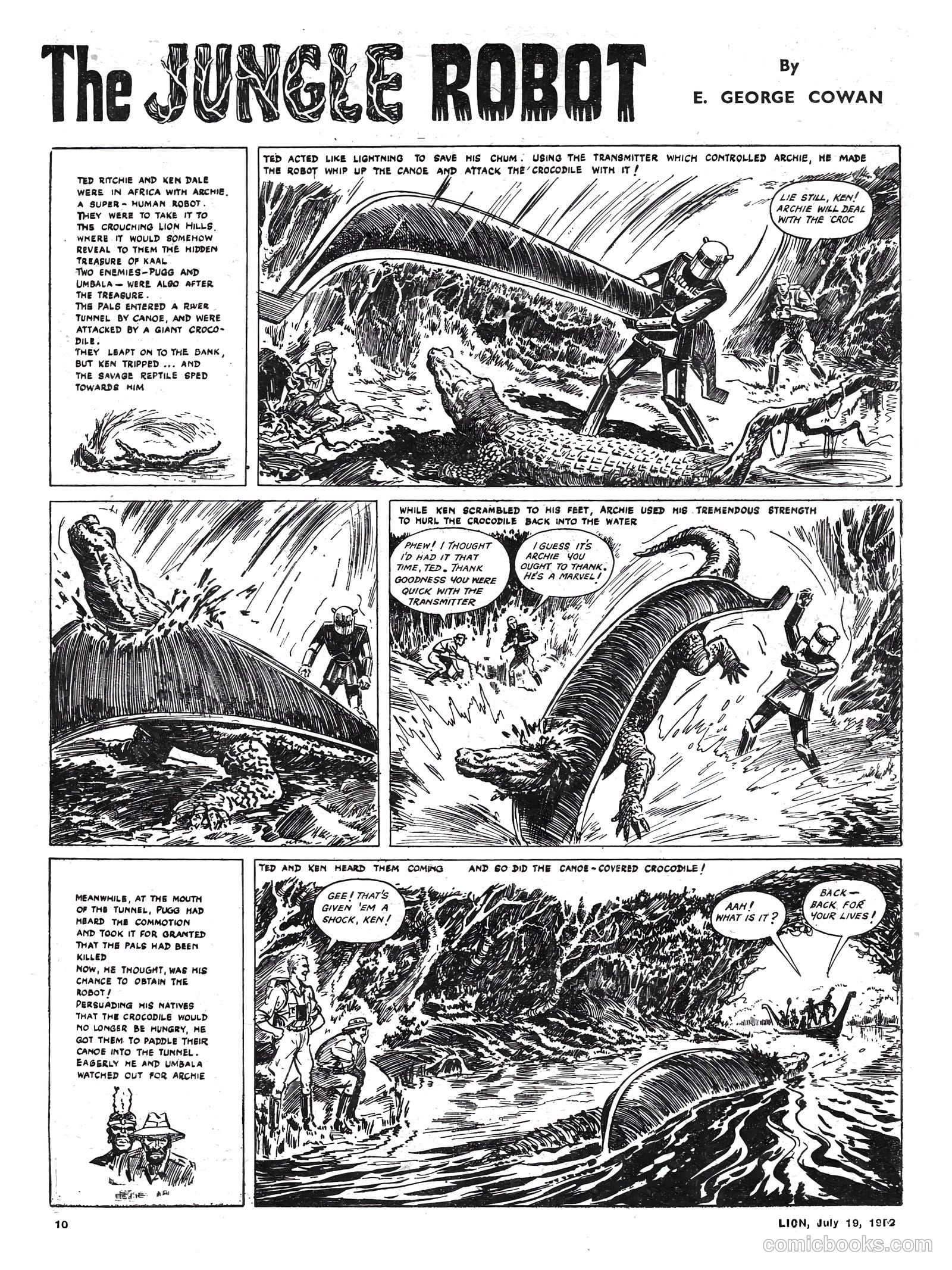 Lion #22 (1952) — page 10 of 20