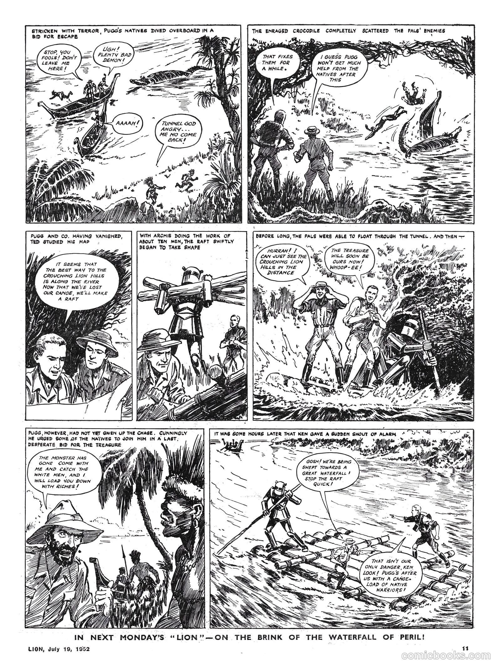 Lion #22 (1952) — page 11 of 20