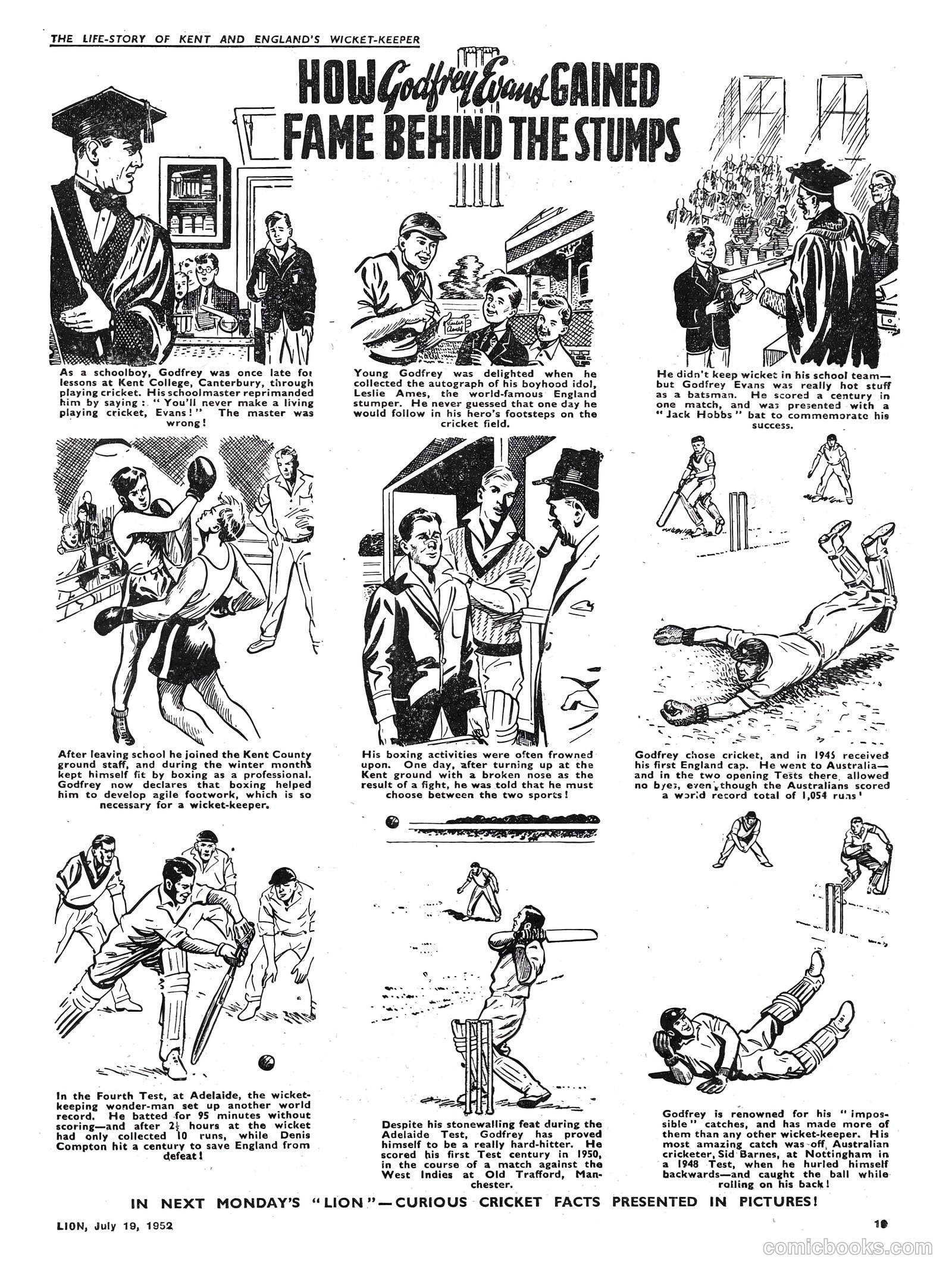 Lion #22 (1952) — page 19 of 20