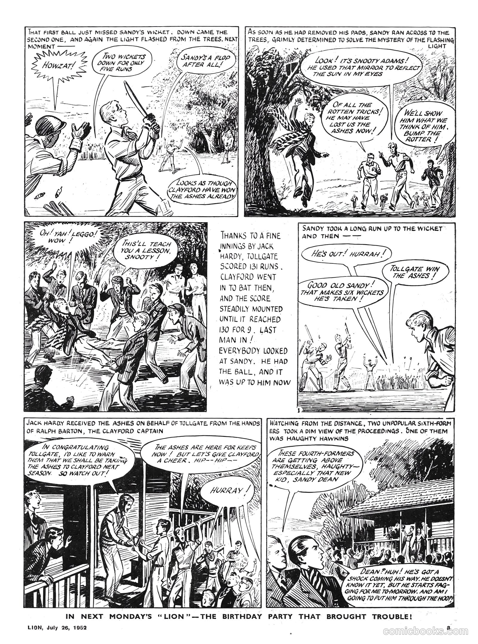 Lion #23 (1952) — page 3 of 20