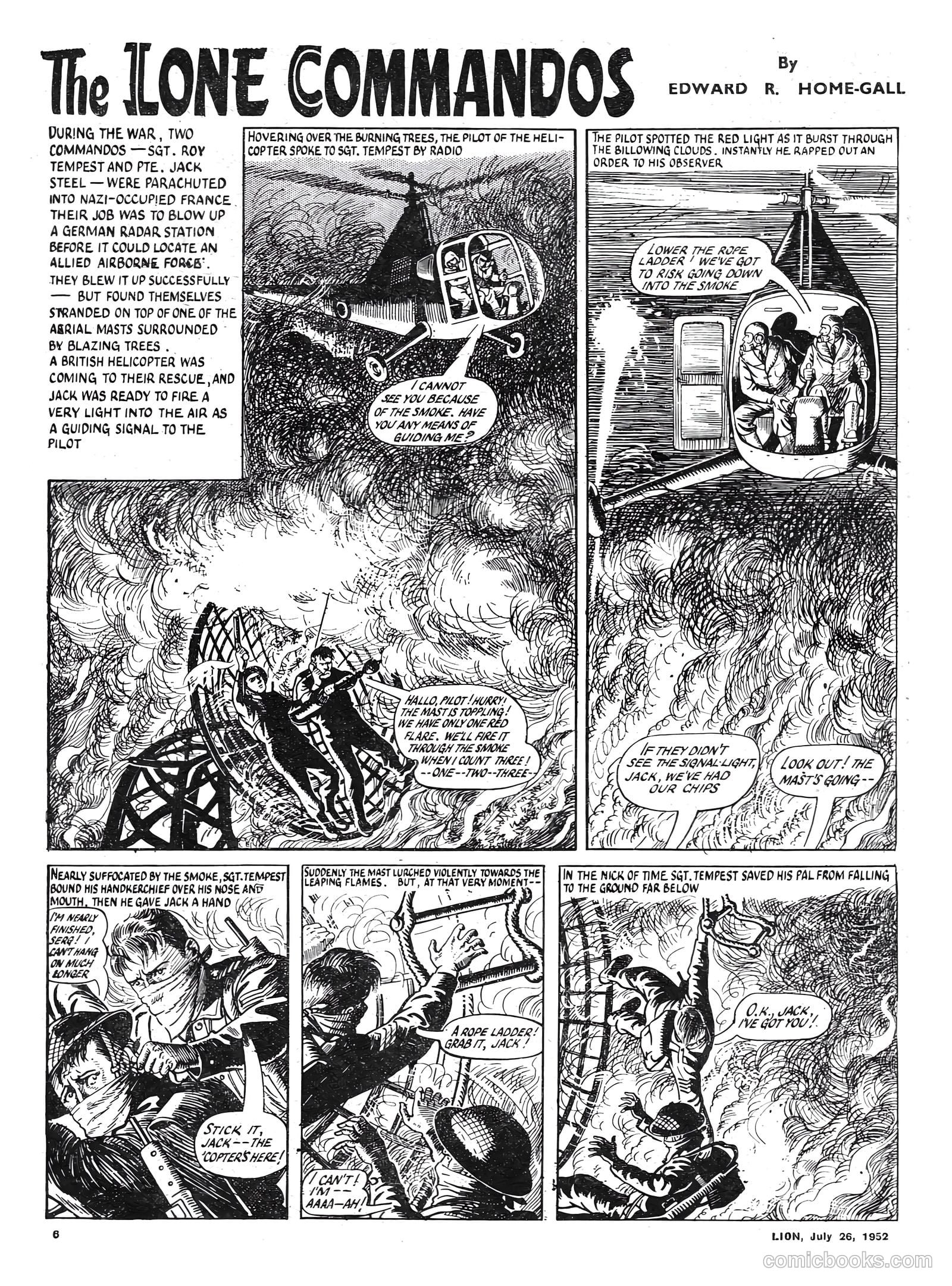 Lion #23 (1952) — page 6 of 20