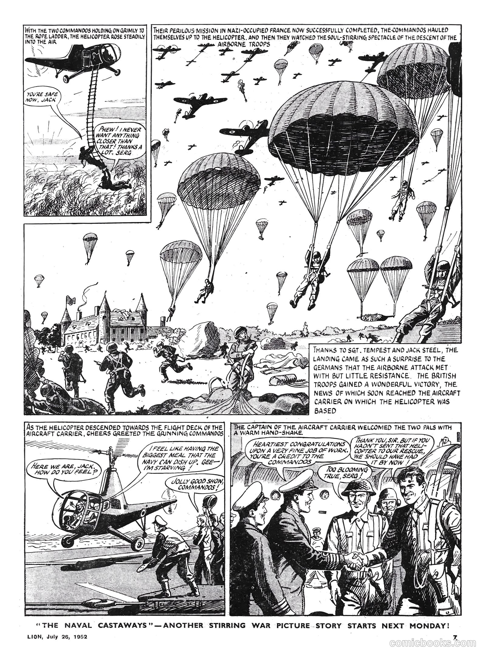 Lion #23 (1952) — page 7 of 20