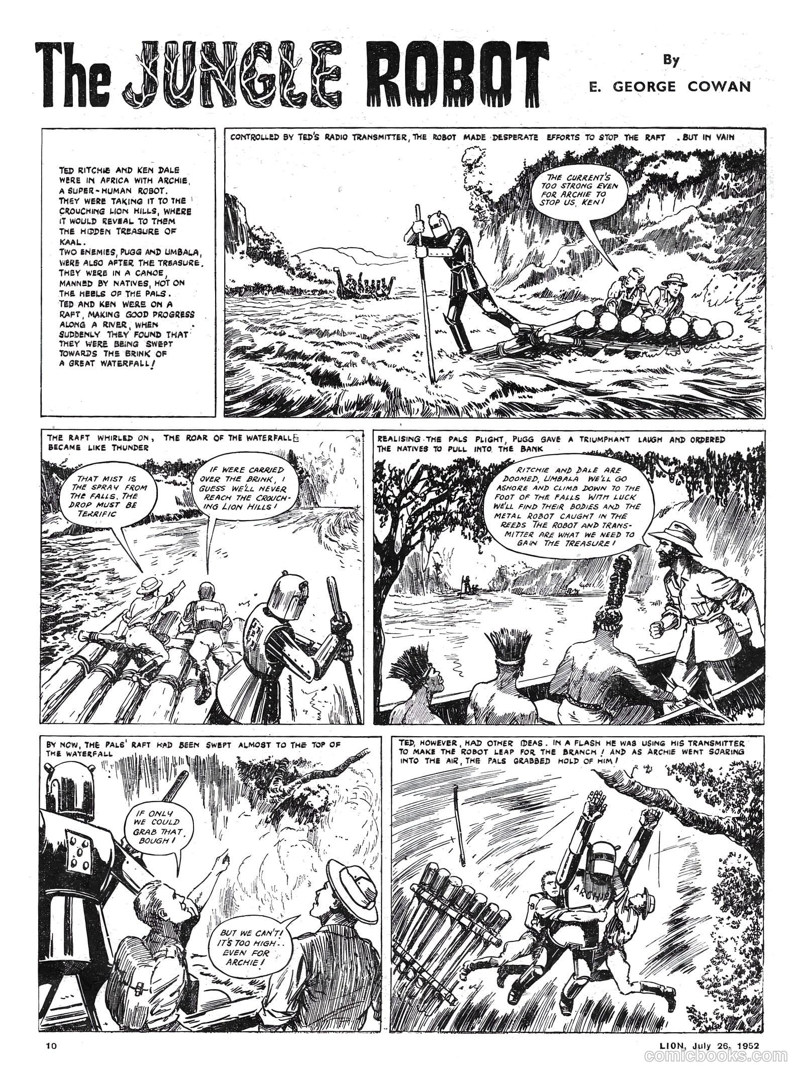 Lion #23 (1952) — page 10 of 20