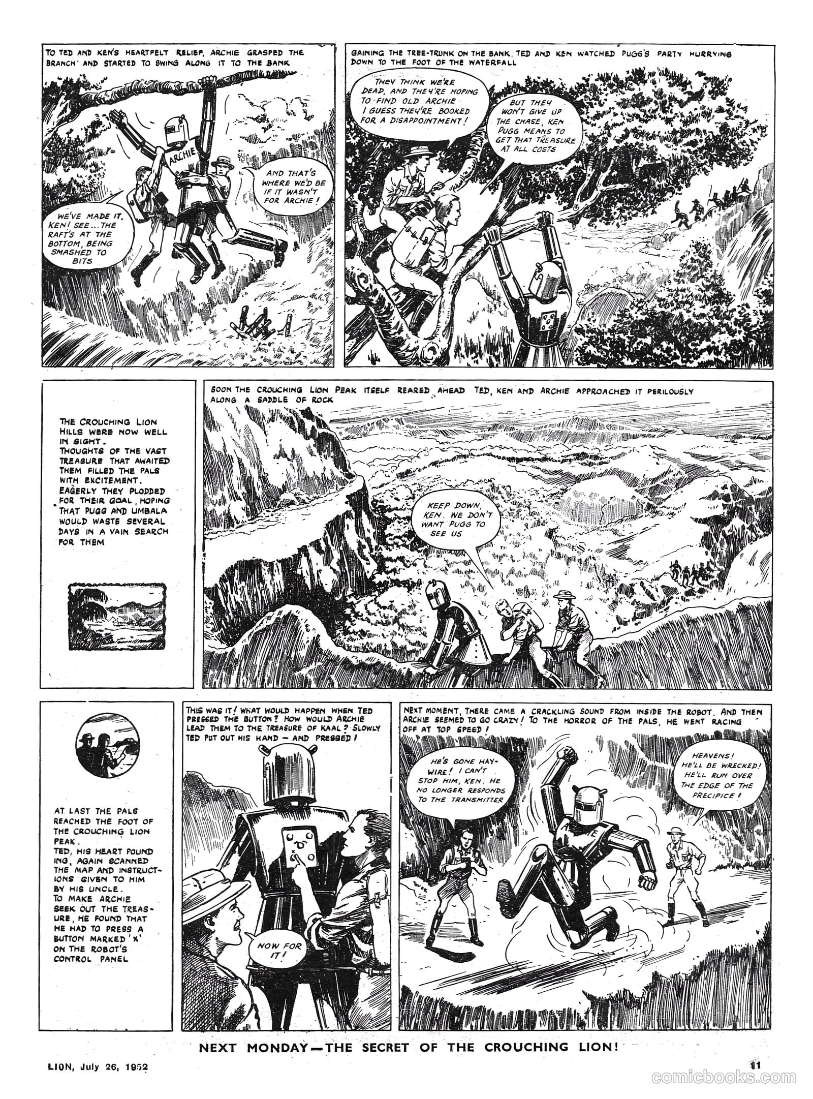 Lion #23 (1952) — page 11 of 20