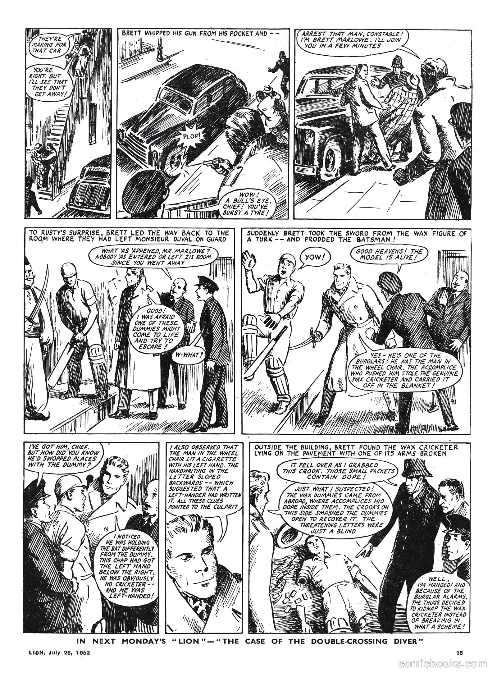 Lion #23 (1952) — page 15 of 20