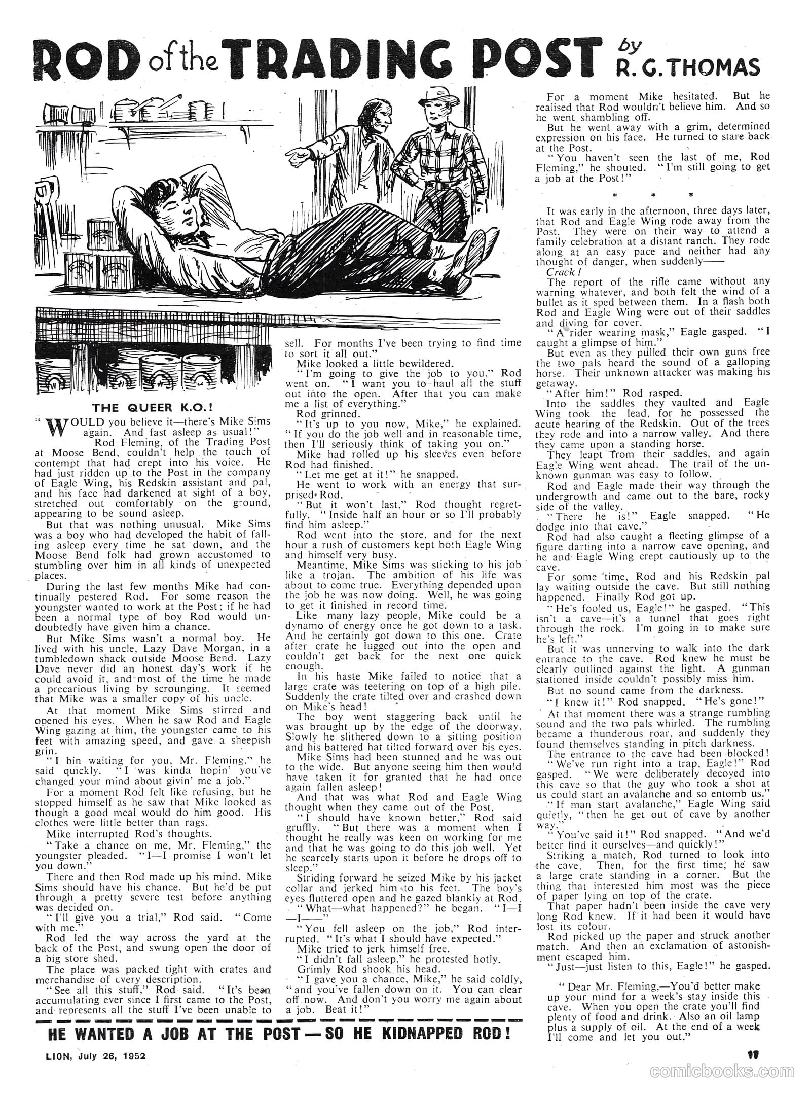 Lion #23 (1952) — page 17 of 20