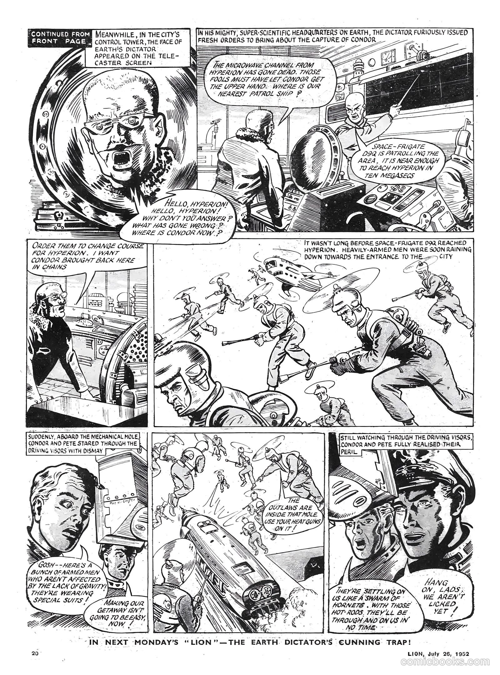 Lion #23 (1952) — page 20 of 20