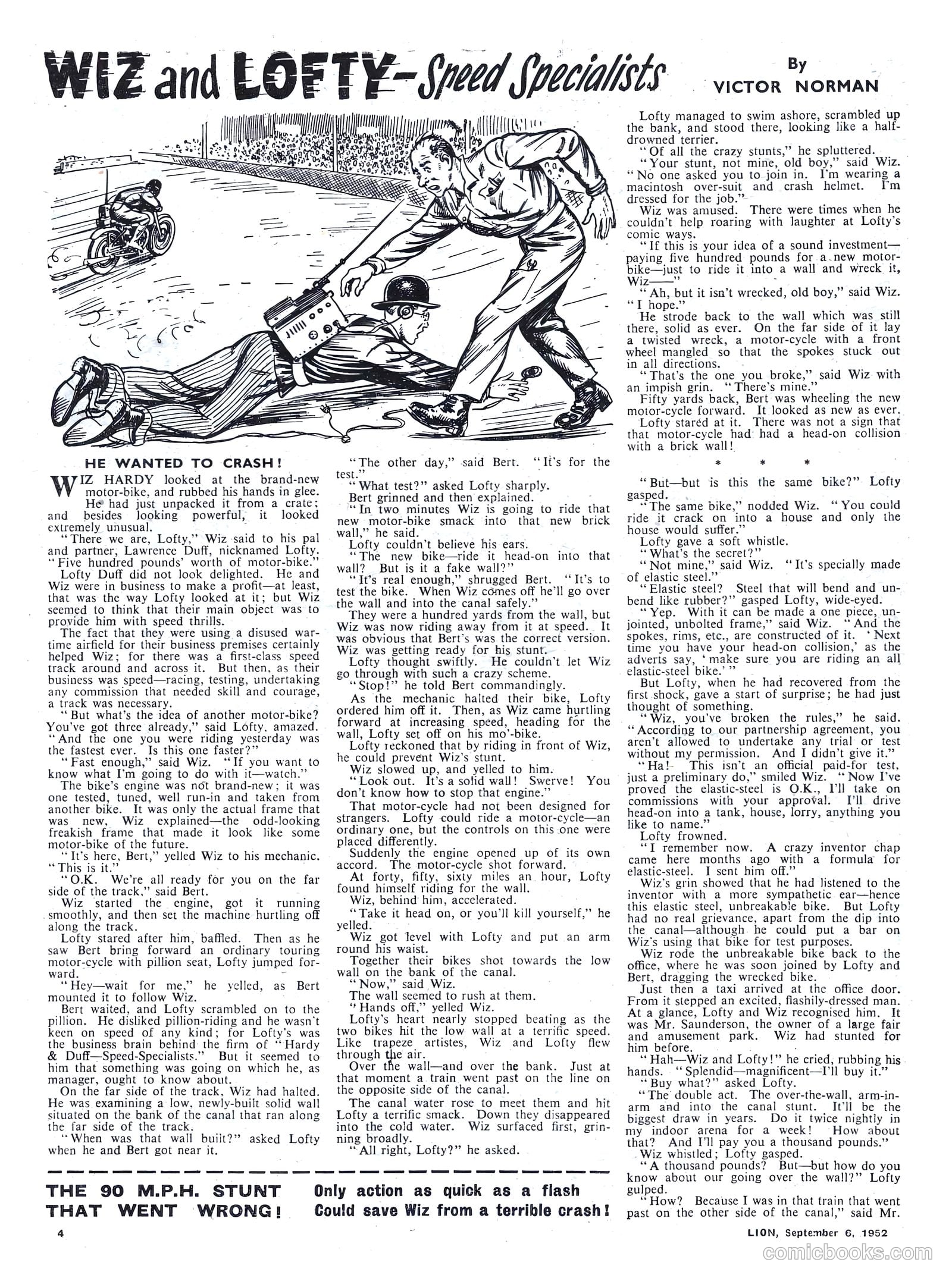 Lion #29 (1952) — page 4 of 20