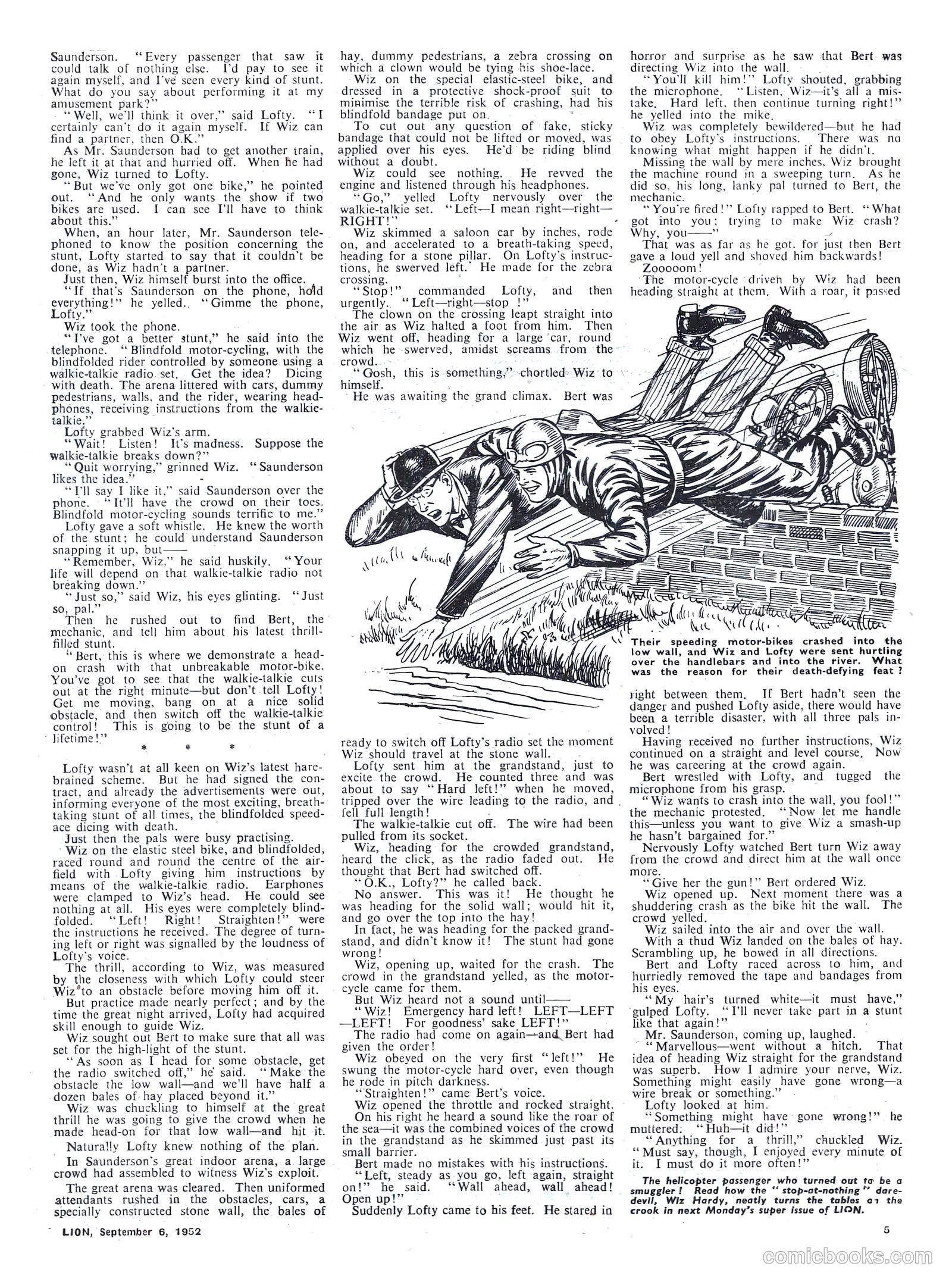 Lion #29 (1952) — page 5 of 20