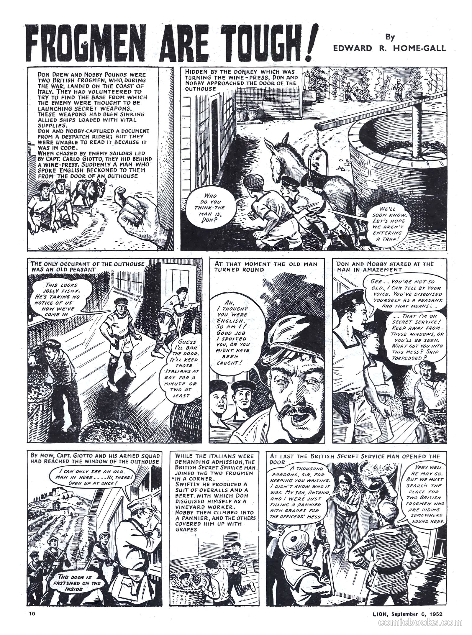 Lion #29 (1952) — page 10 of 20