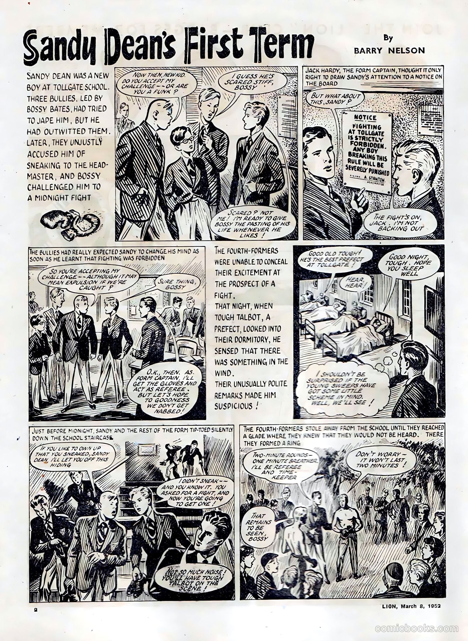 Lion #3 (1952) — page 2 of 20