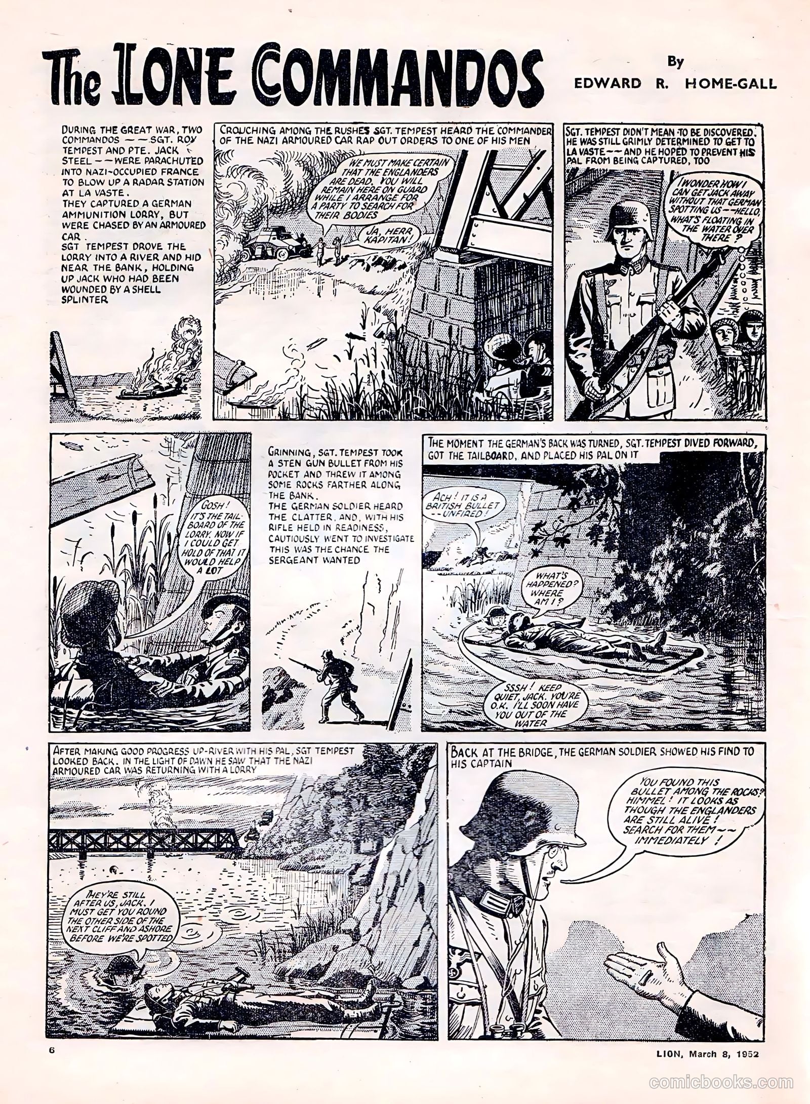 Lion #3 (1952) — page 6 of 20
