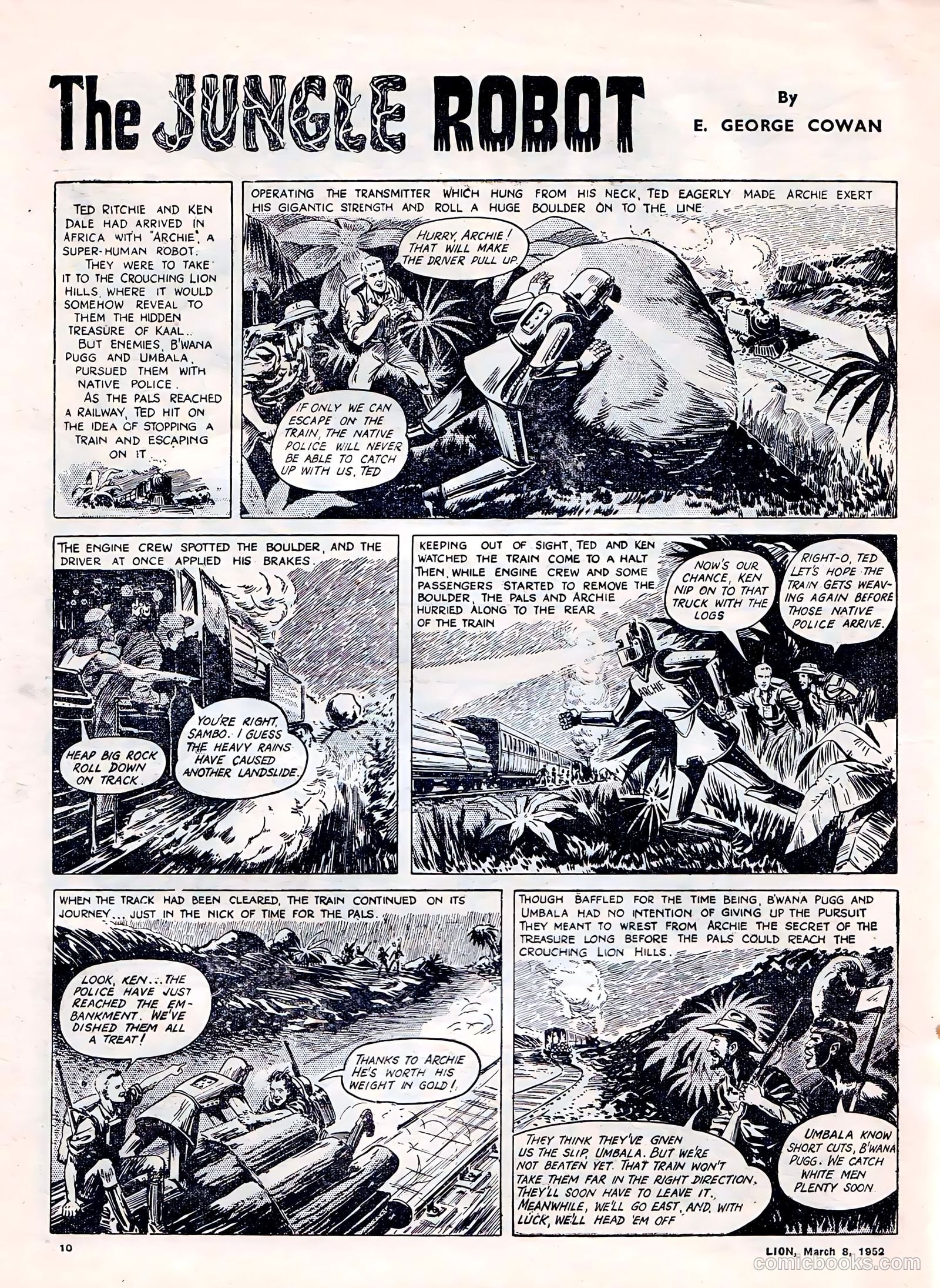 Lion #3 (1952) — page 10 of 20