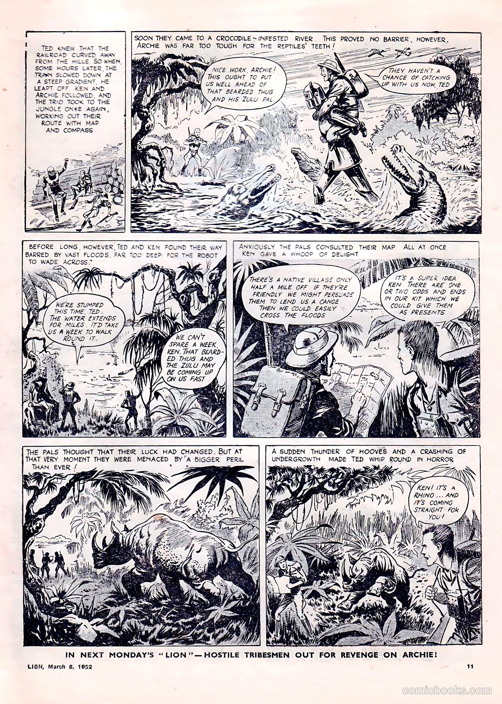 Lion #3 (1952) — page 11 of 20