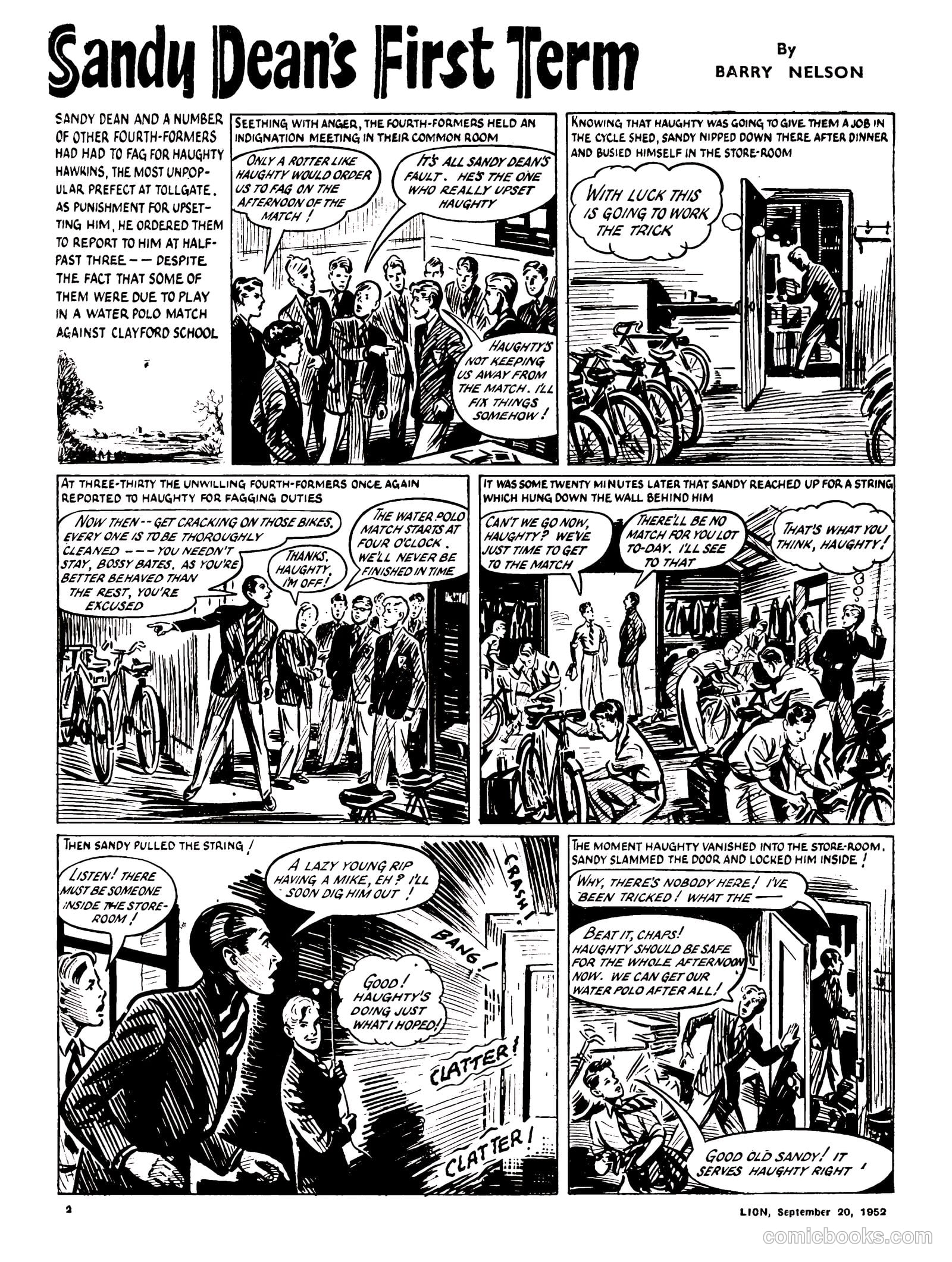 Lion #31 (1952) — page 2 of 20