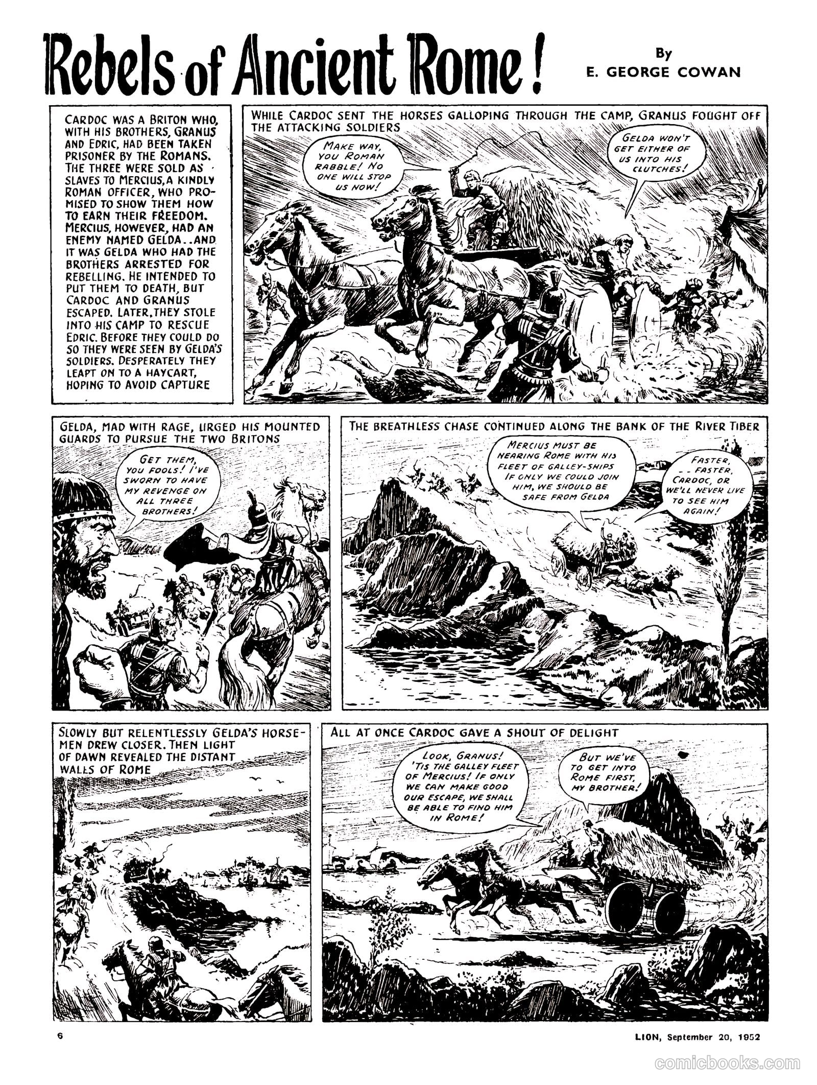Lion #31 (1952) — page 6 of 20