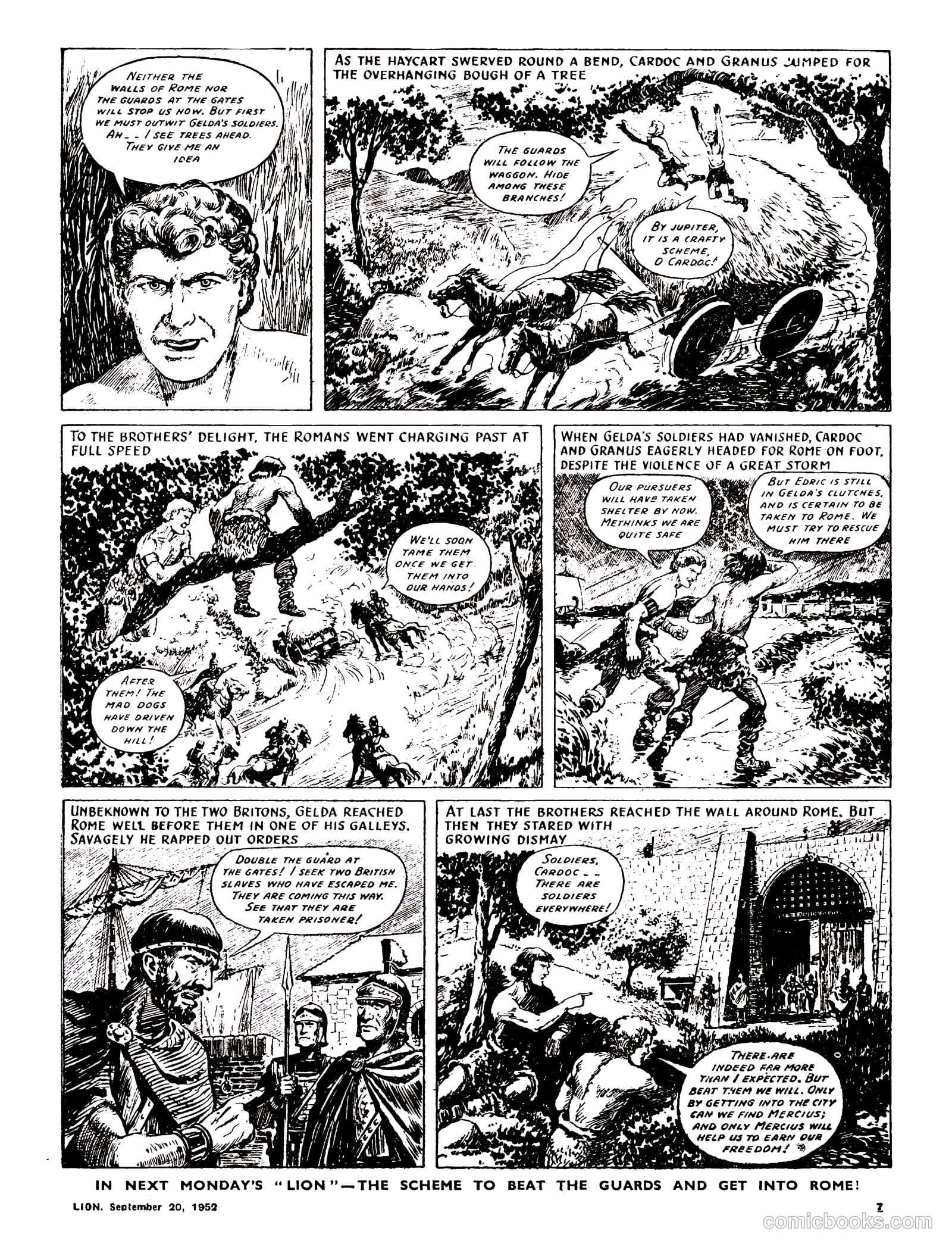 Lion #31 (1952) — page 7 of 20