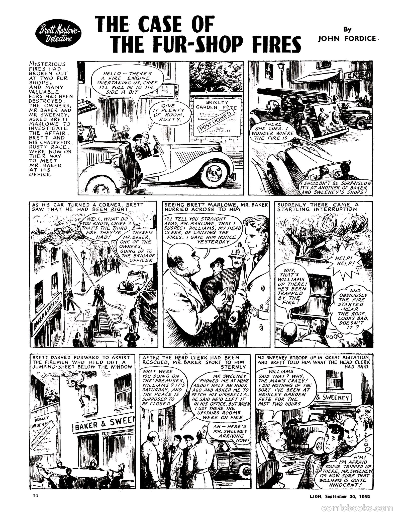 Lion #31 (1952) — page 14 of 20