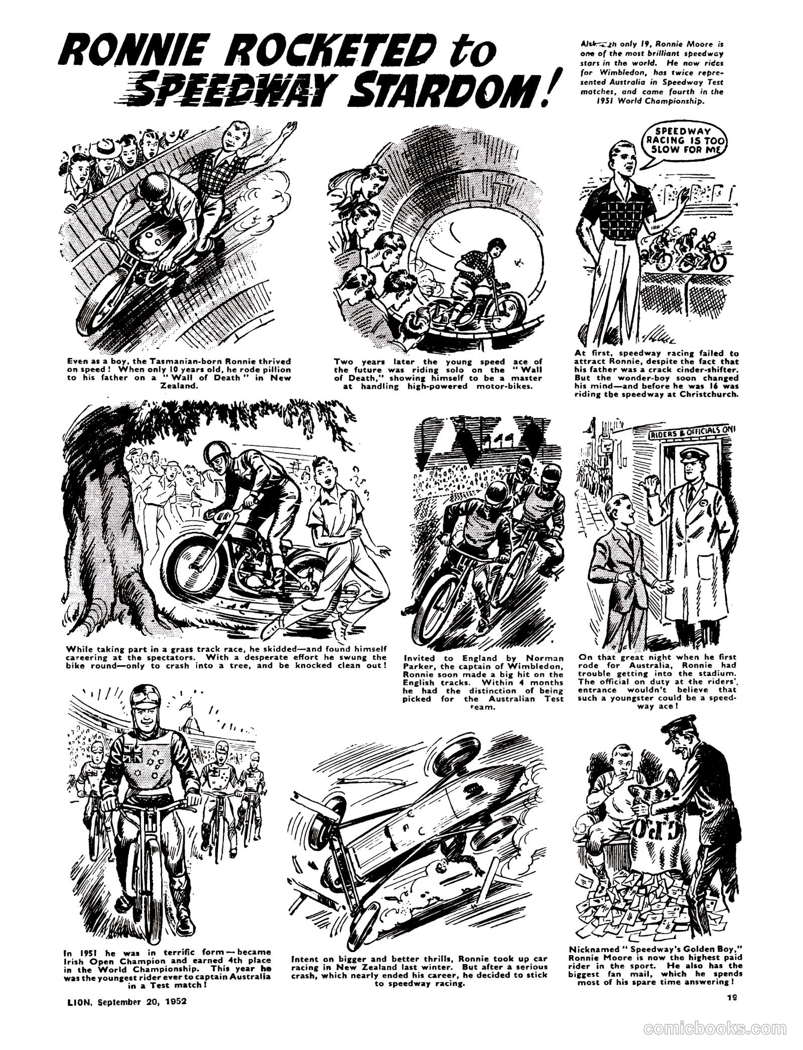 Lion #31 (1952) — page 19 of 20