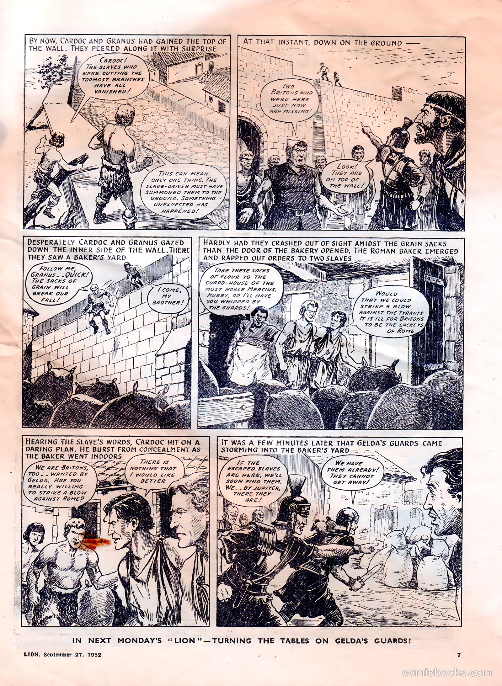Lion #32 (1952) — page 7 of 20