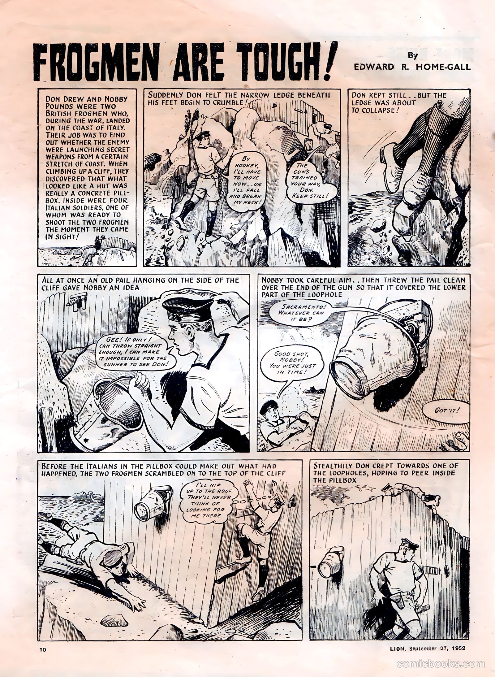Lion #32 (1952) — page 10 of 20