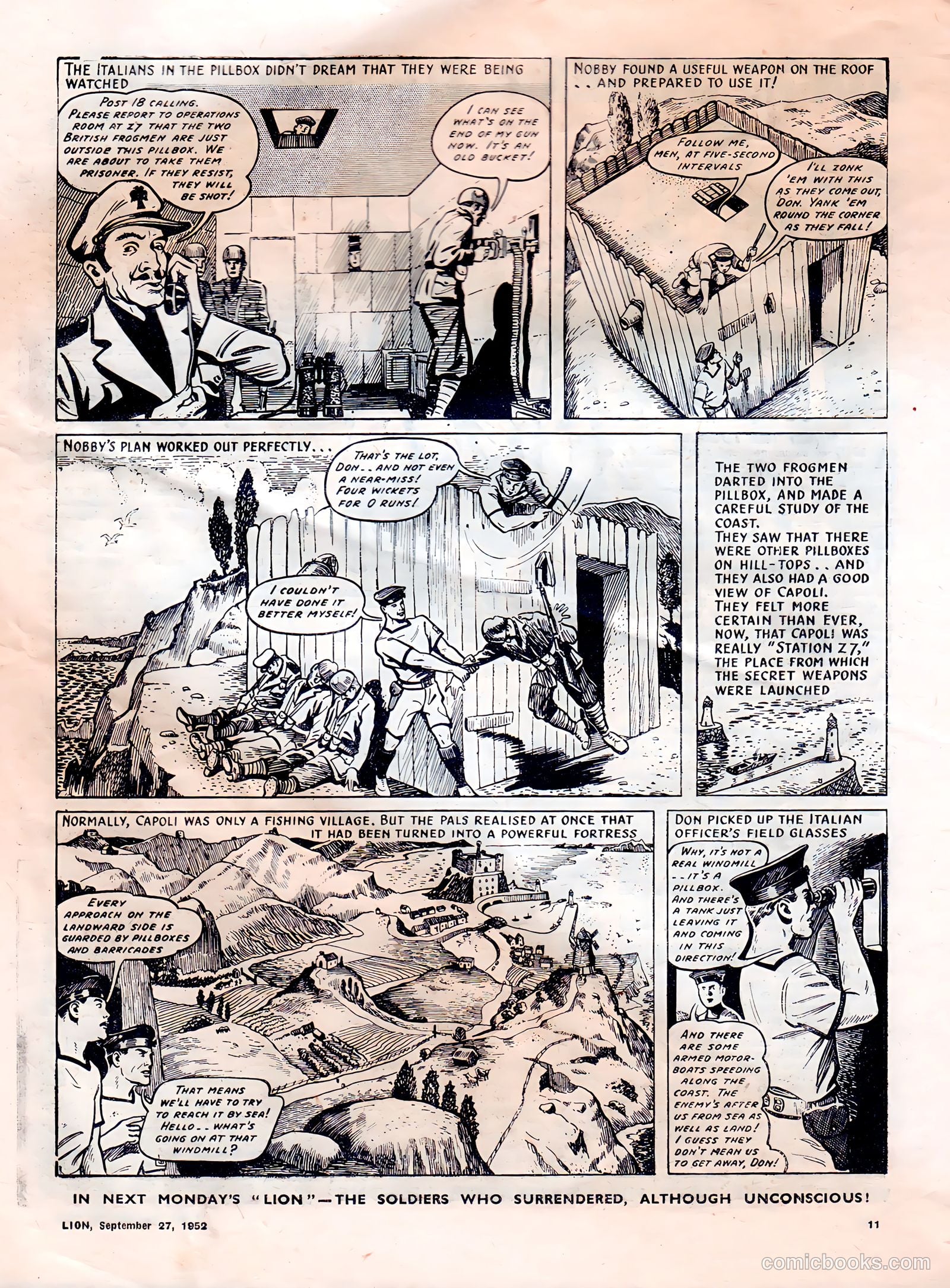 Lion #32 (1952) — page 11 of 20