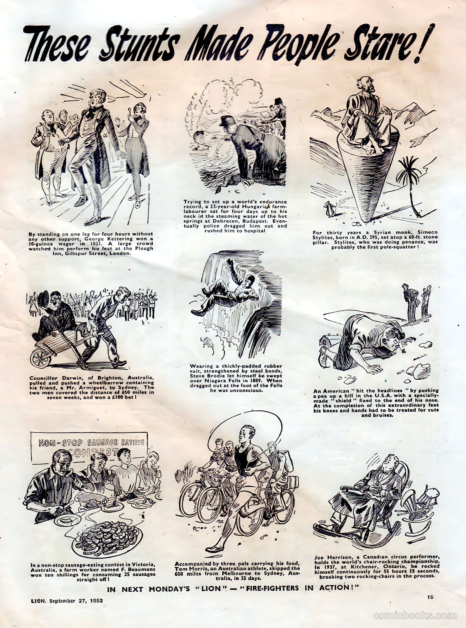 Lion #32 (1952) — page 19 of 20