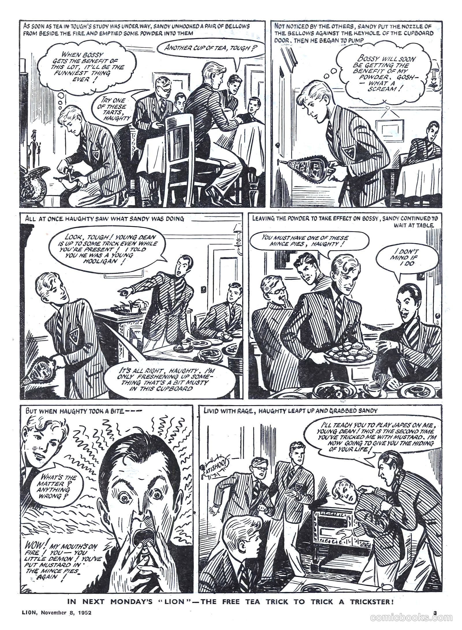 Lion #38 (1952) — page 3 of 20