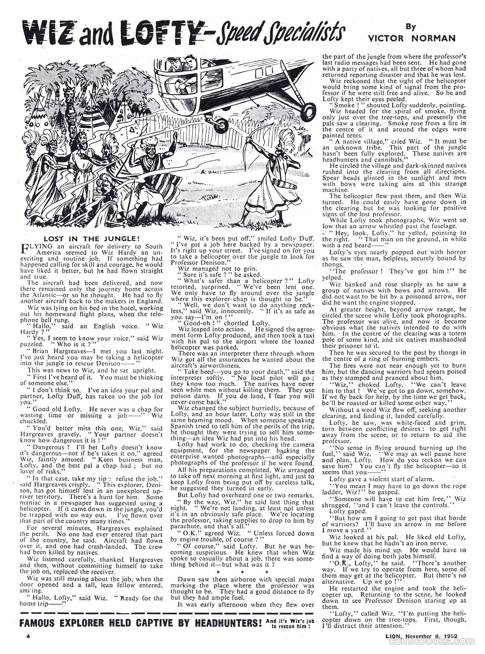 Lion #38 (1952) — page 4 of 20