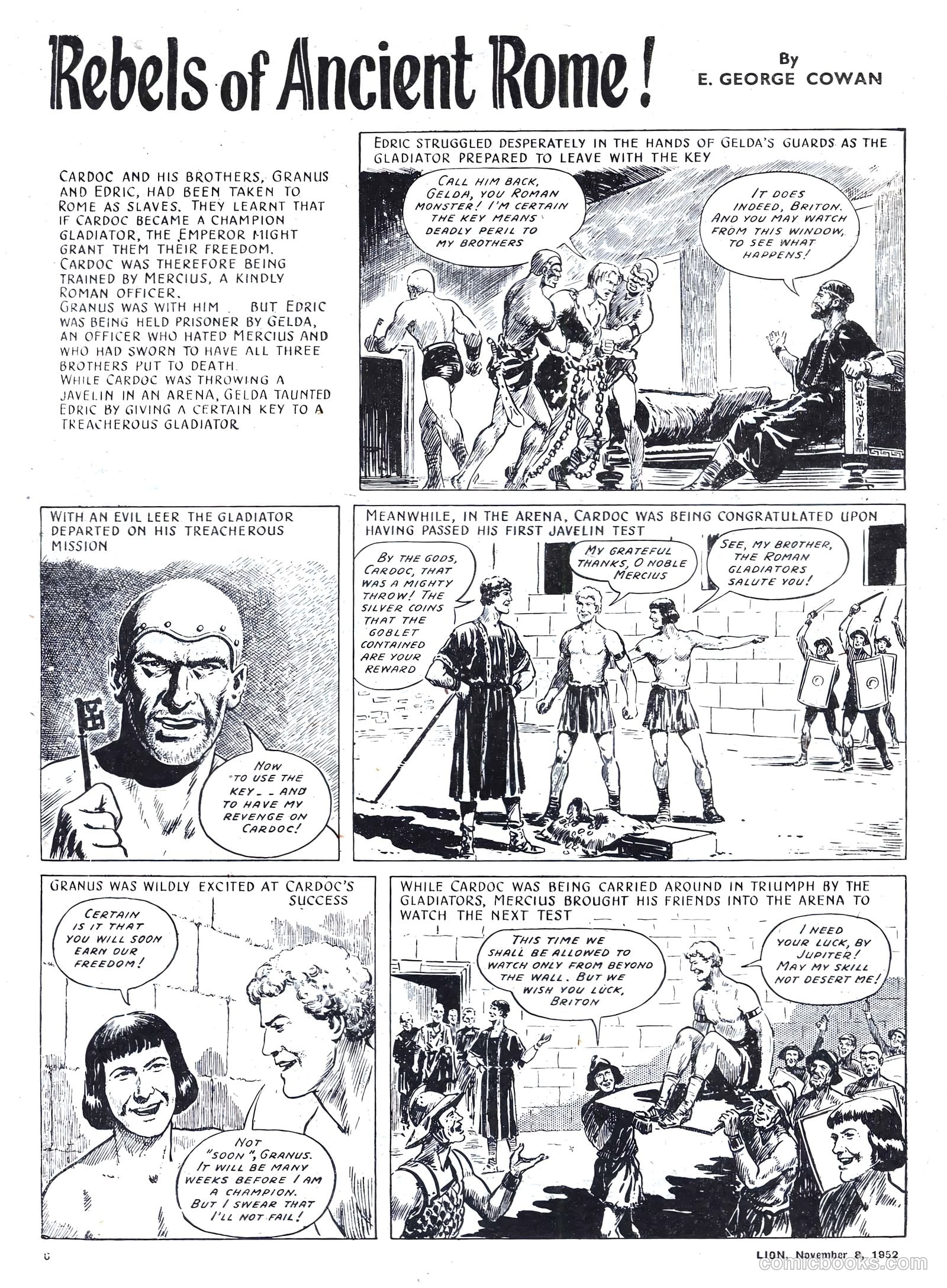 Lion #38 (1952) — page 6 of 20