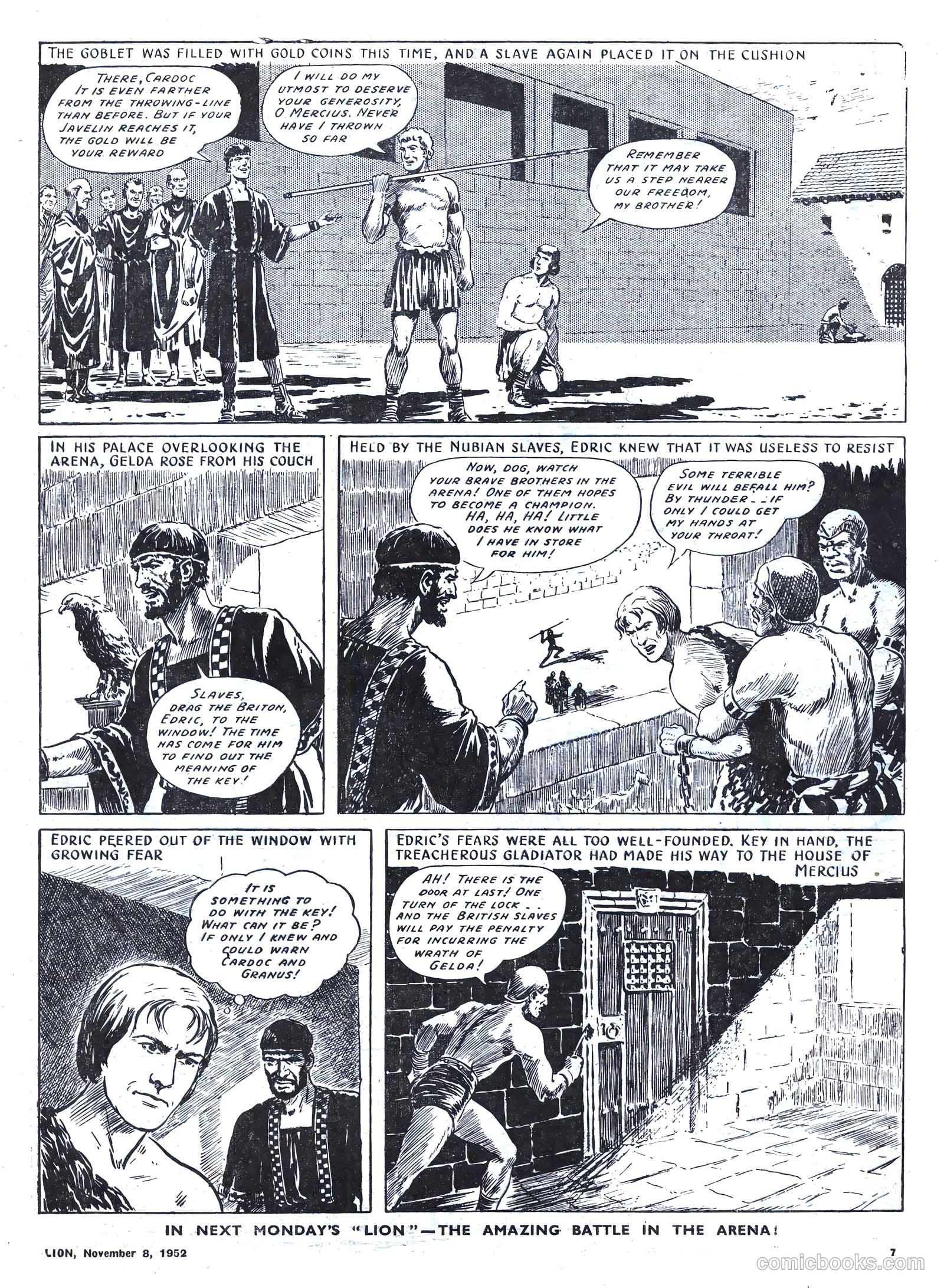Lion #38 (1952) — page 7 of 20