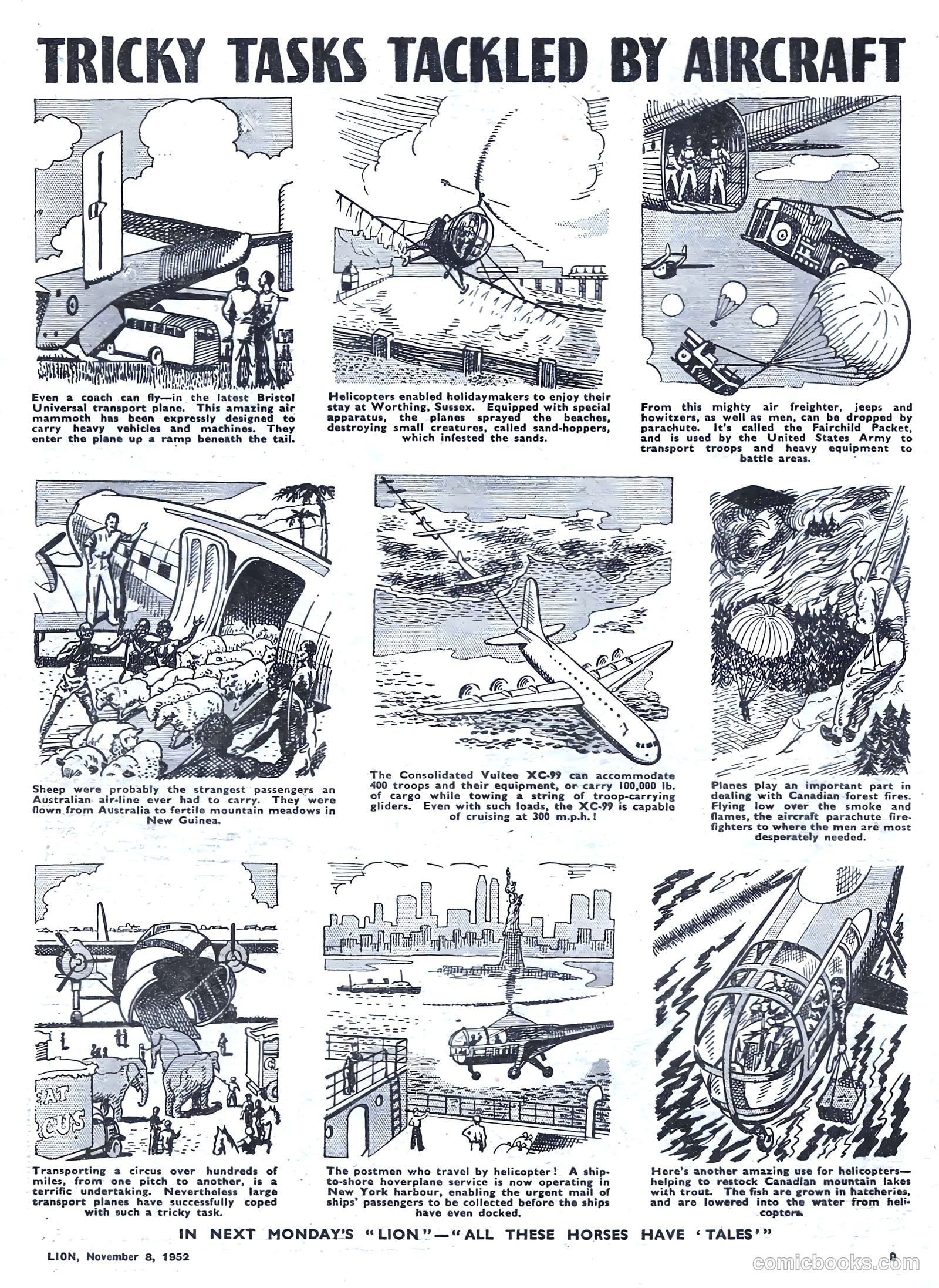 Lion #38 (1952) — page 9 of 20