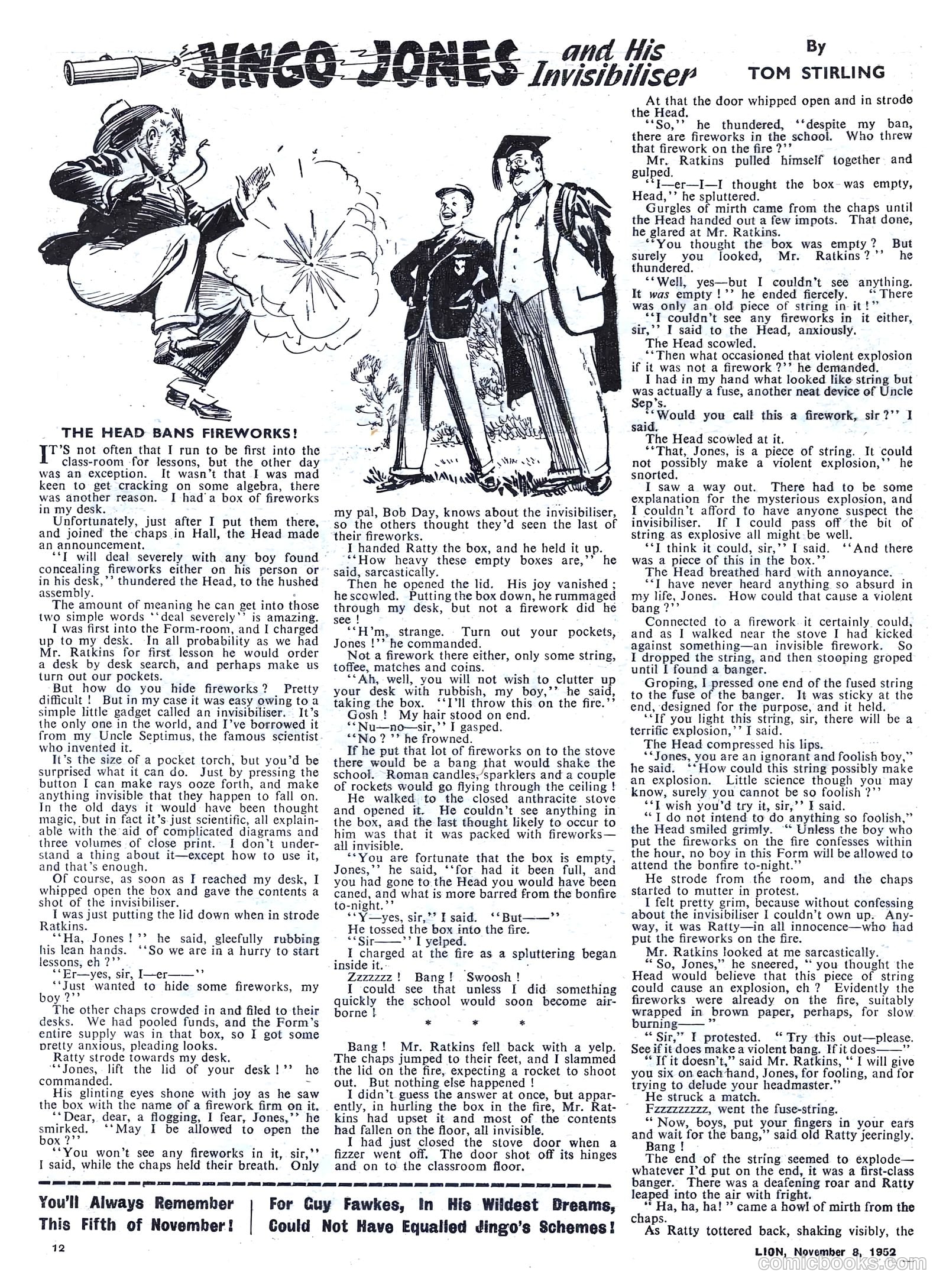 Lion #38 (1952) — page 12 of 20