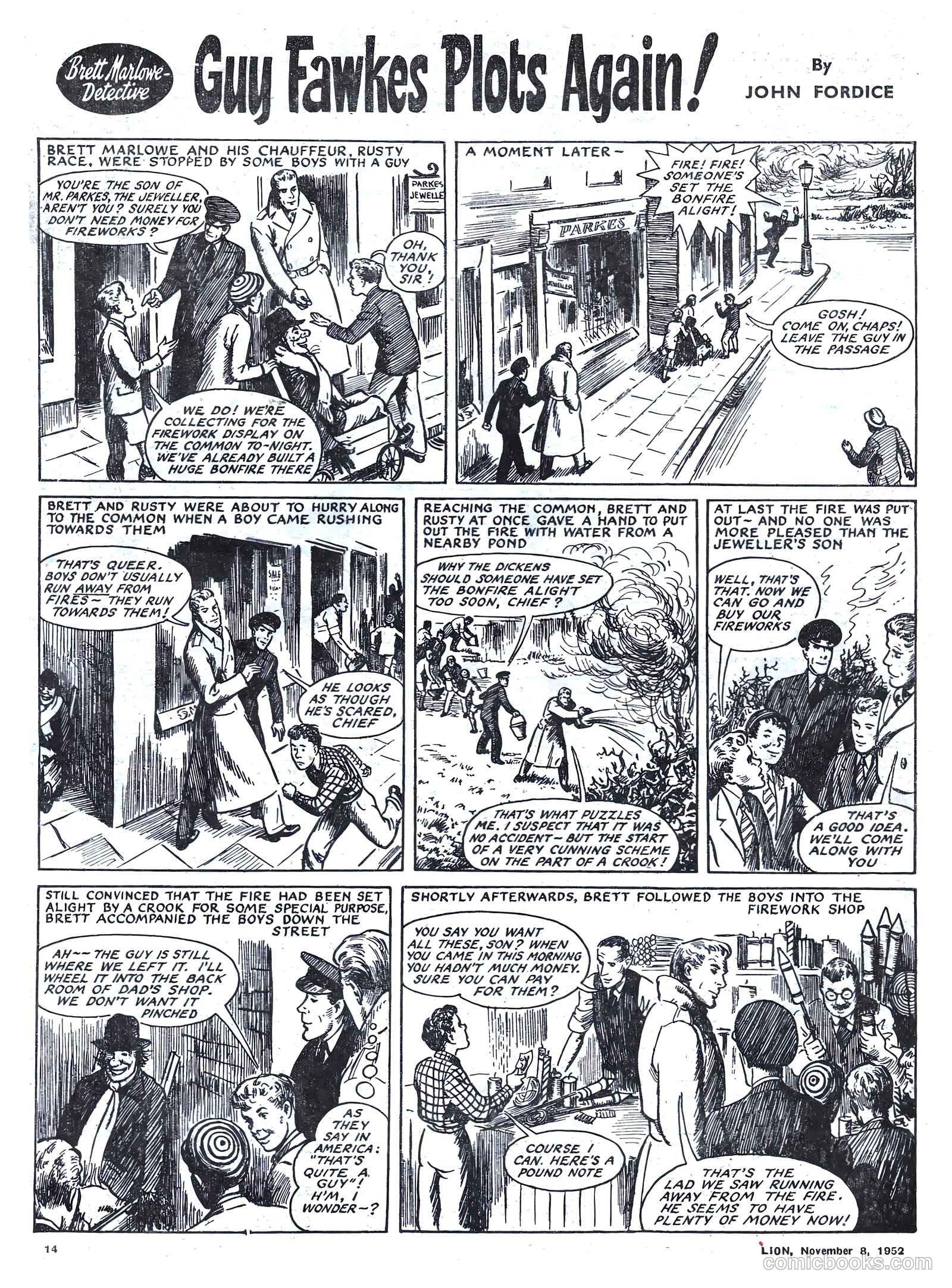 Lion #38 (1952) — page 14 of 20