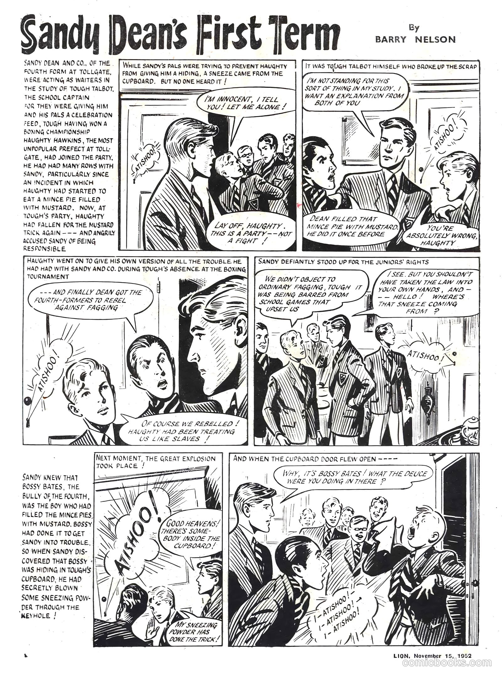 Lion #39 (1952) — page 2 of 20
