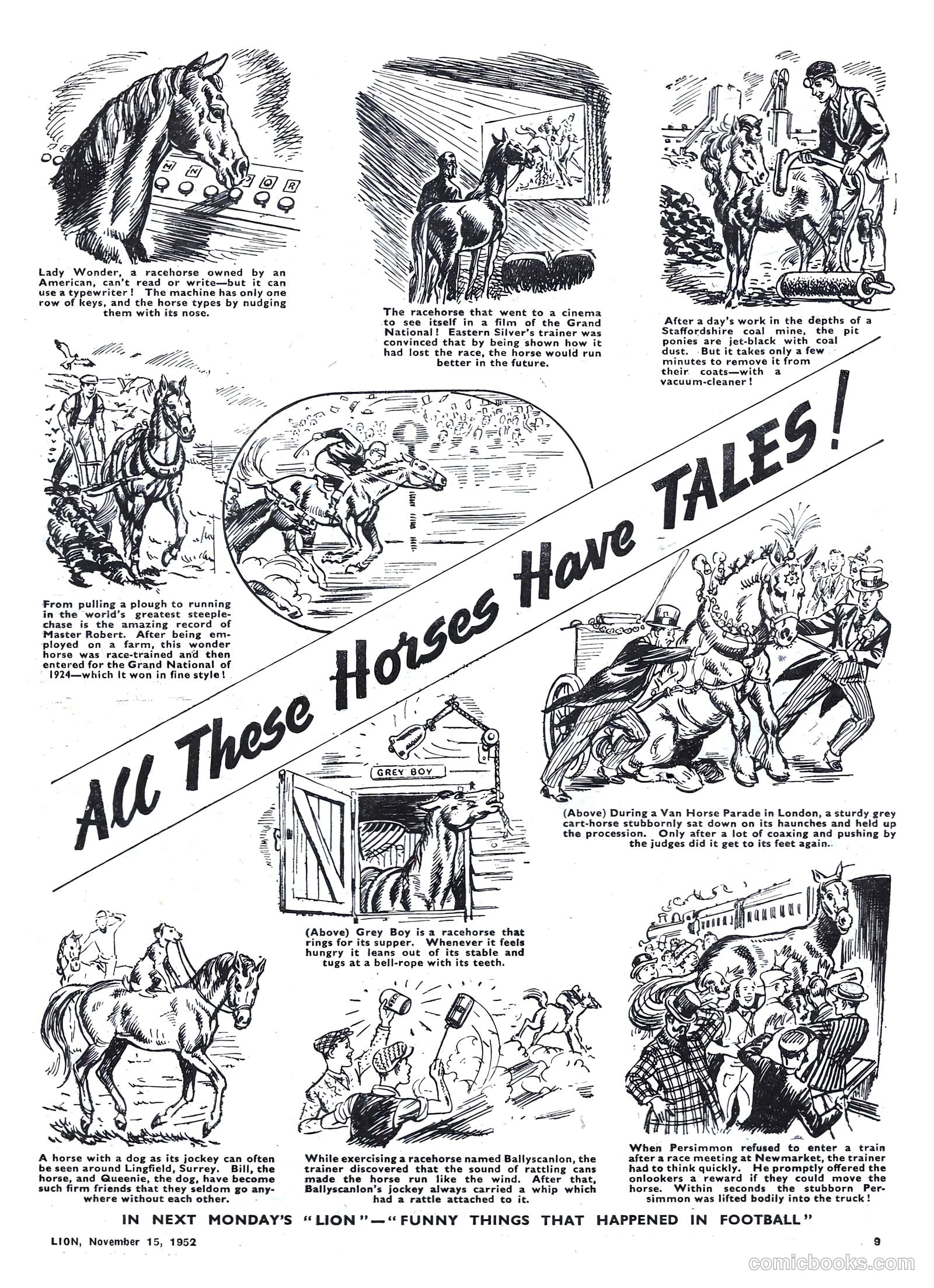 Lion #39 (1952) — page 9 of 20