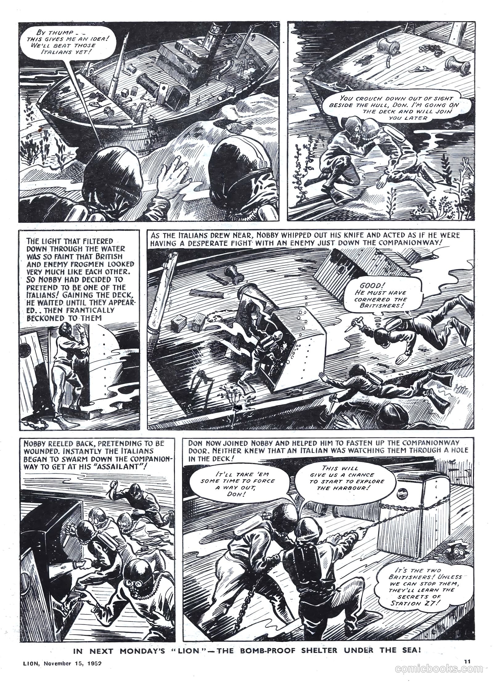 Lion #39 (1952) — page 11 of 20