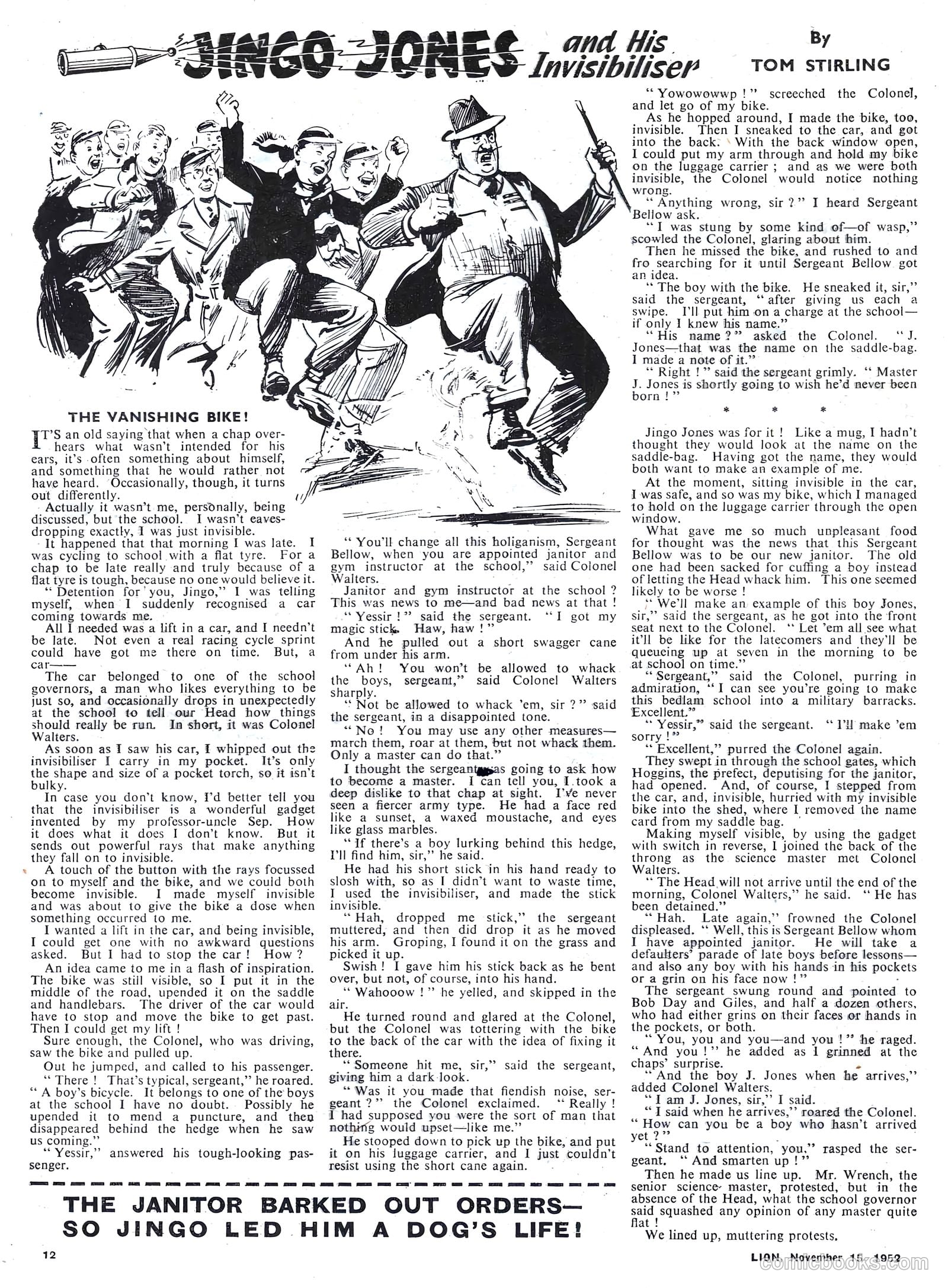 Lion #39 (1952) — page 12 of 20