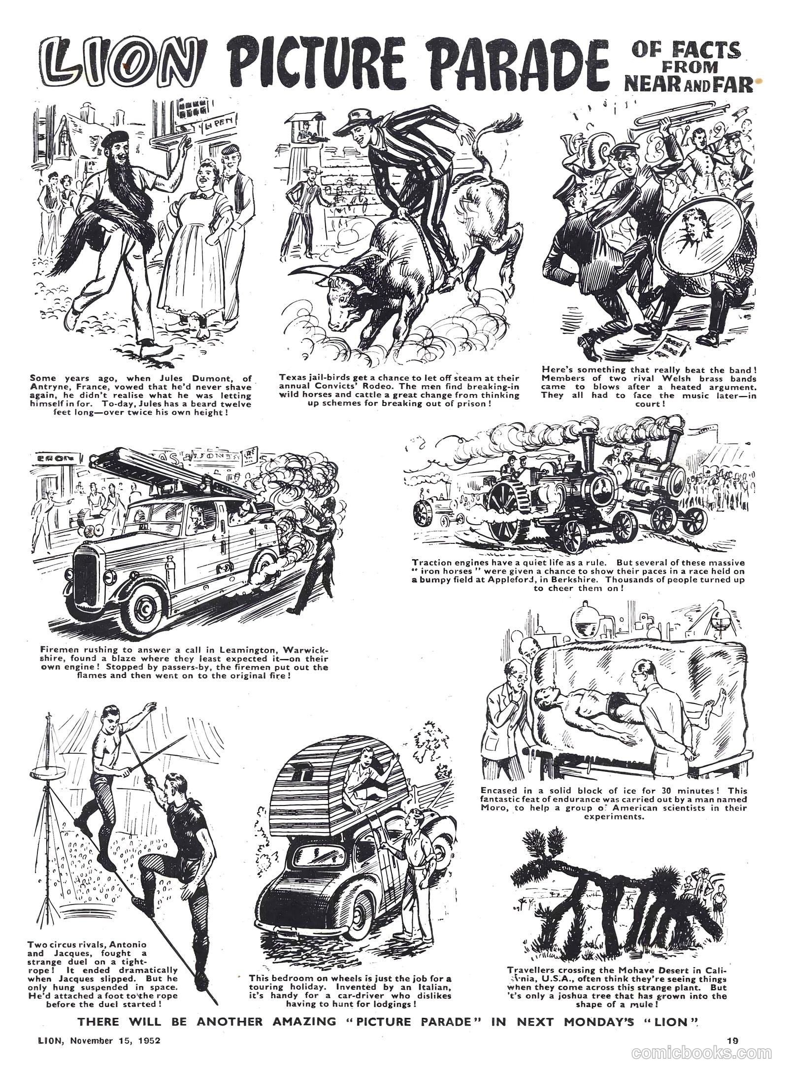 Lion #39 (1952) — page 19 of 20